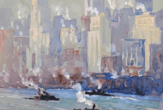 Mist en stoom – Joseph Pennell