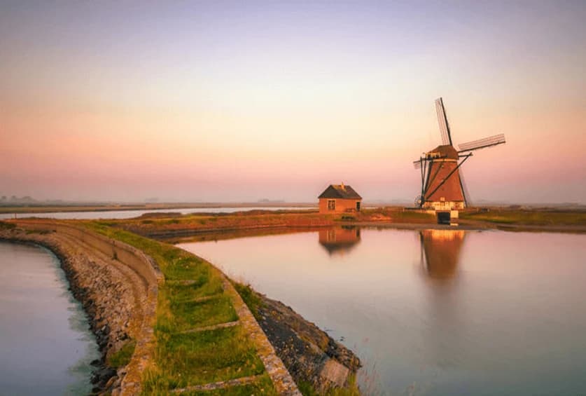 Molen in Oosterend, Texel