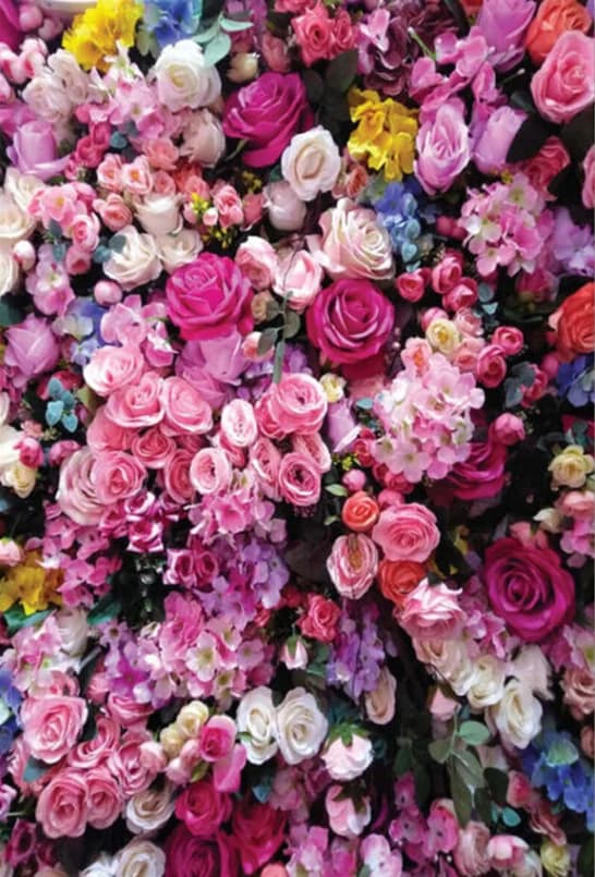Roze bloemen