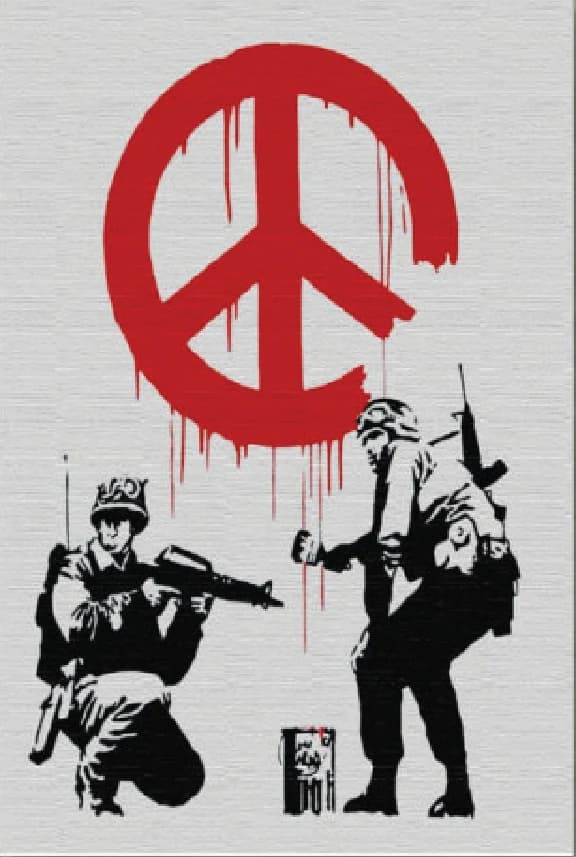 Soldier art – Banksy