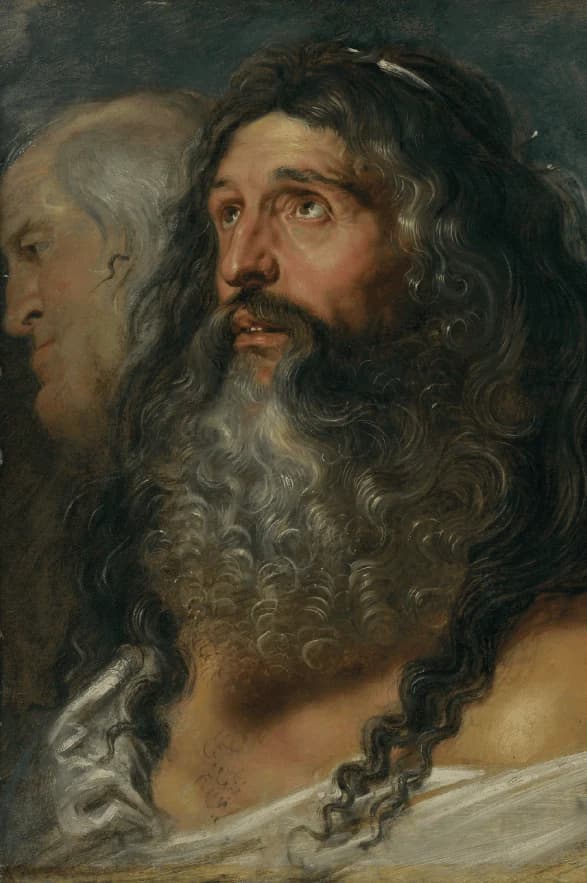 Studie van twee gezichten – Peter Paul Rubens