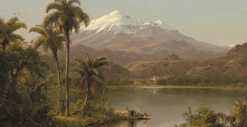 Tamaca Palmbomen – Frederic Edwin Church