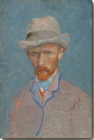 Zelportret van Gogh – Vincent van Gogh