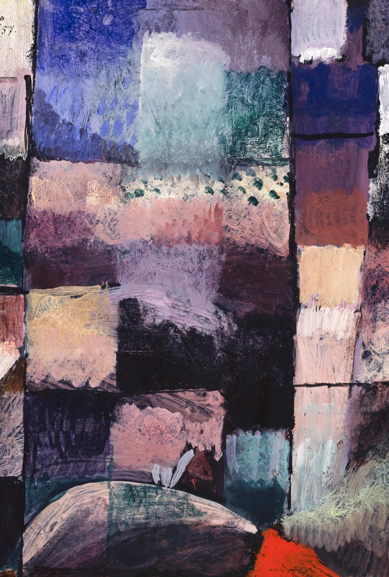 Over een motief uit Hammamet – Paul Klee