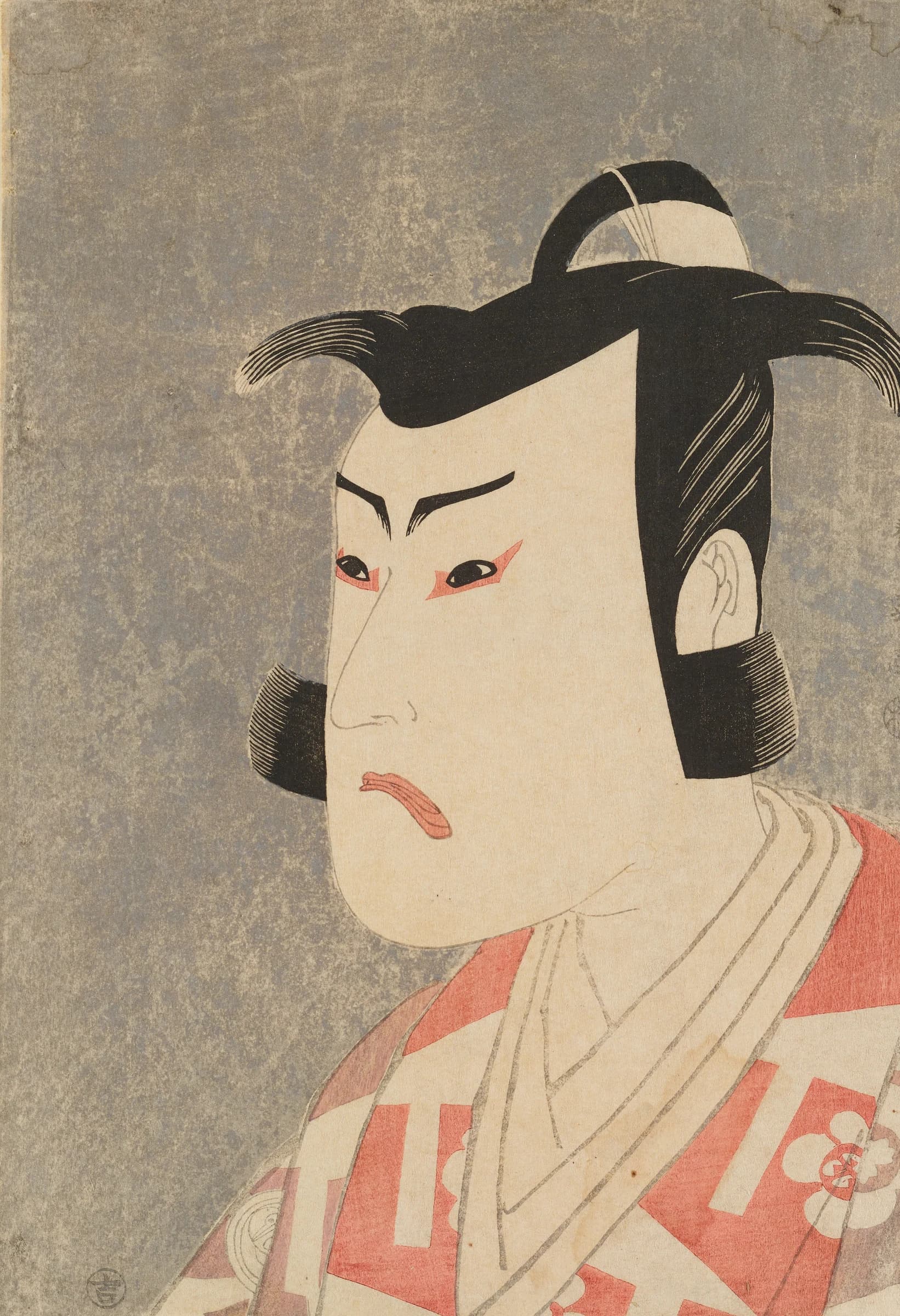 Actor Bandō Hikosaburō III als Kudō Suketsune