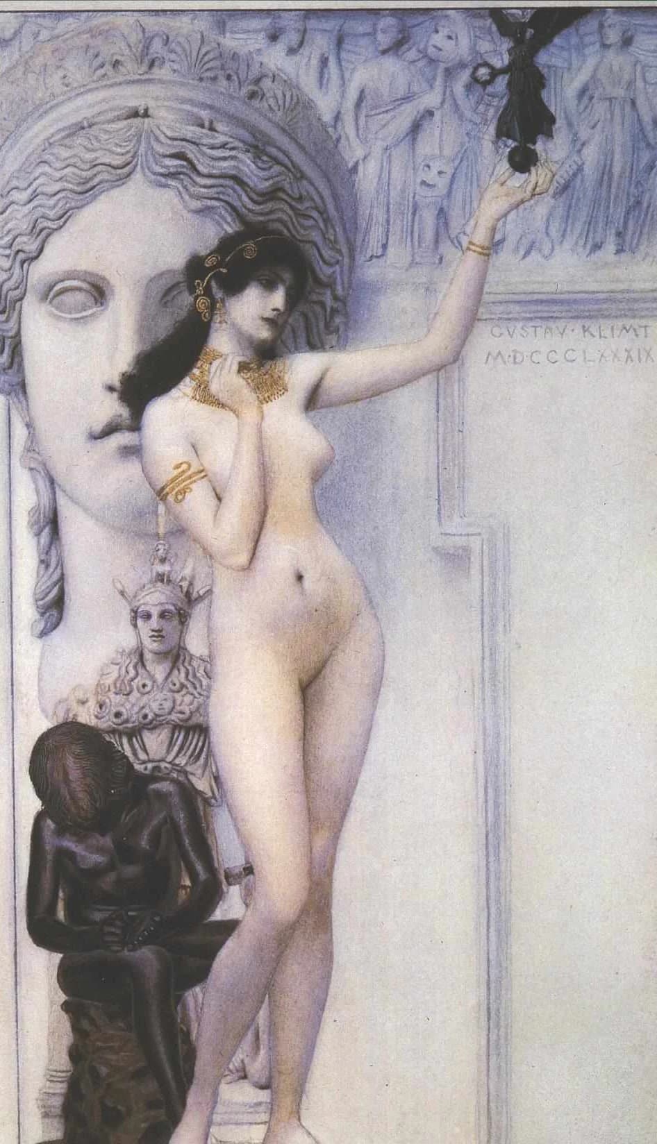 Allegory of Sculpture – Gustav Klimt