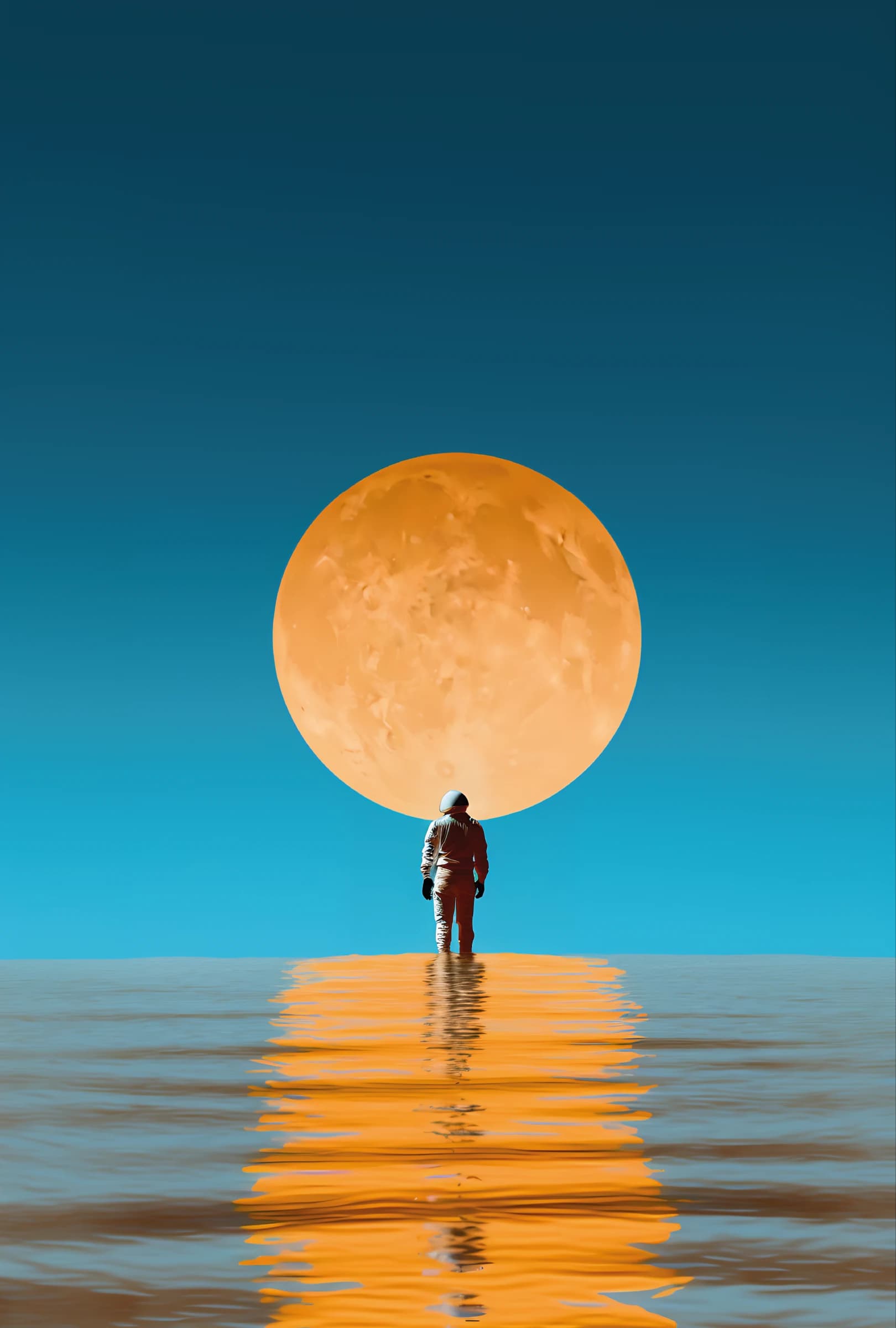 Astronaut en de Gouden Maan