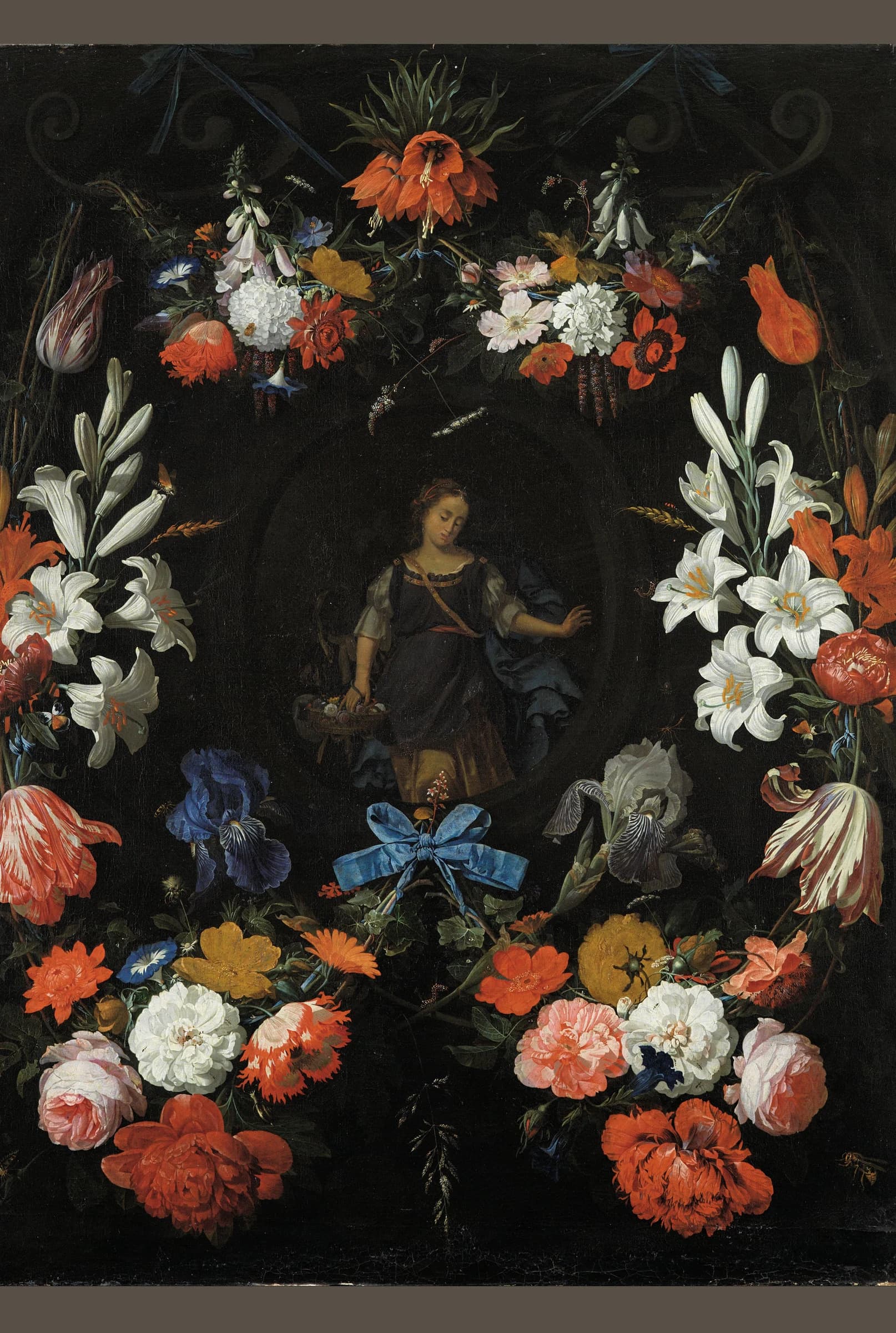 Bloemenslinger – Abraham Mignon