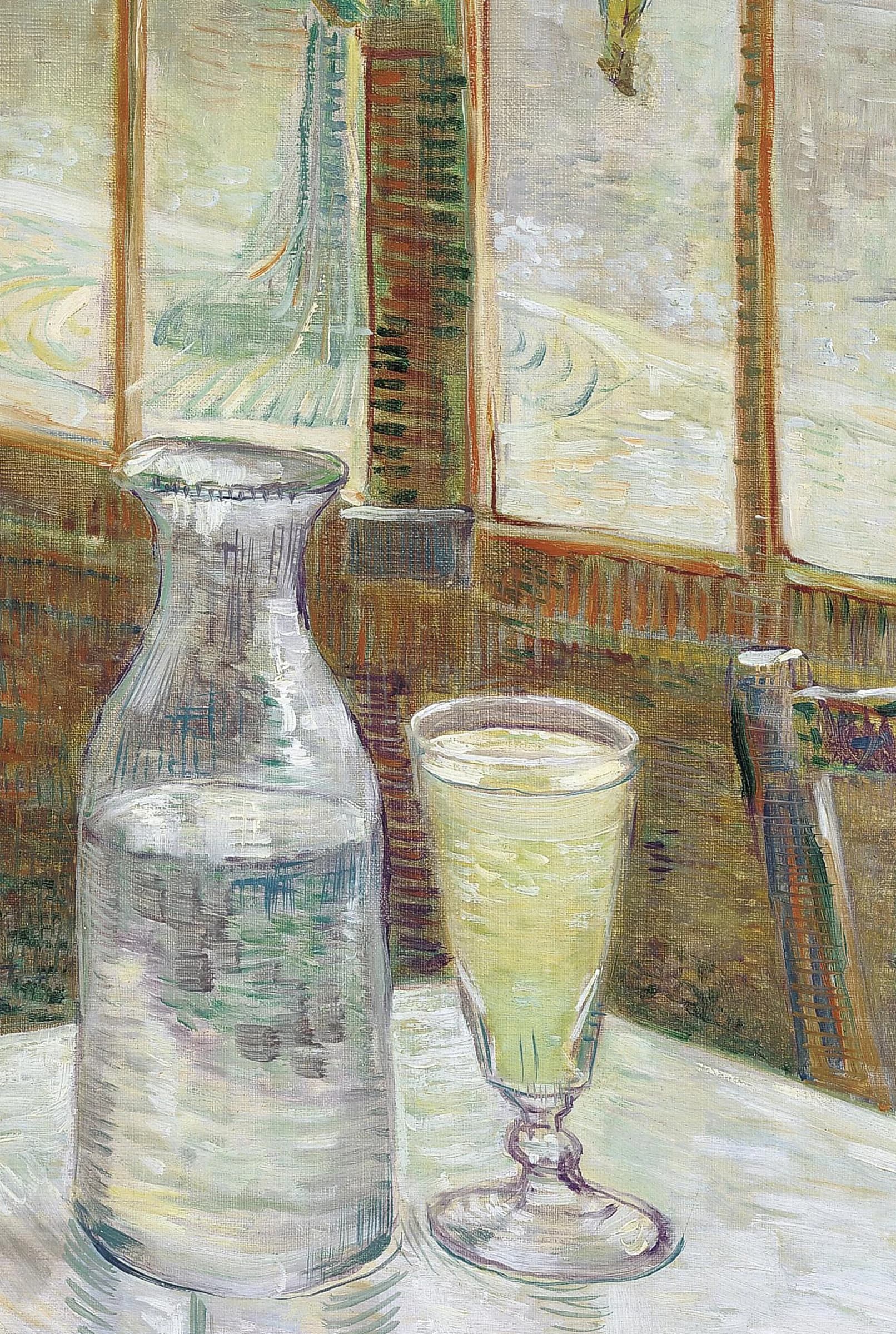 Cafétafel met absint – Vincent van Gogh