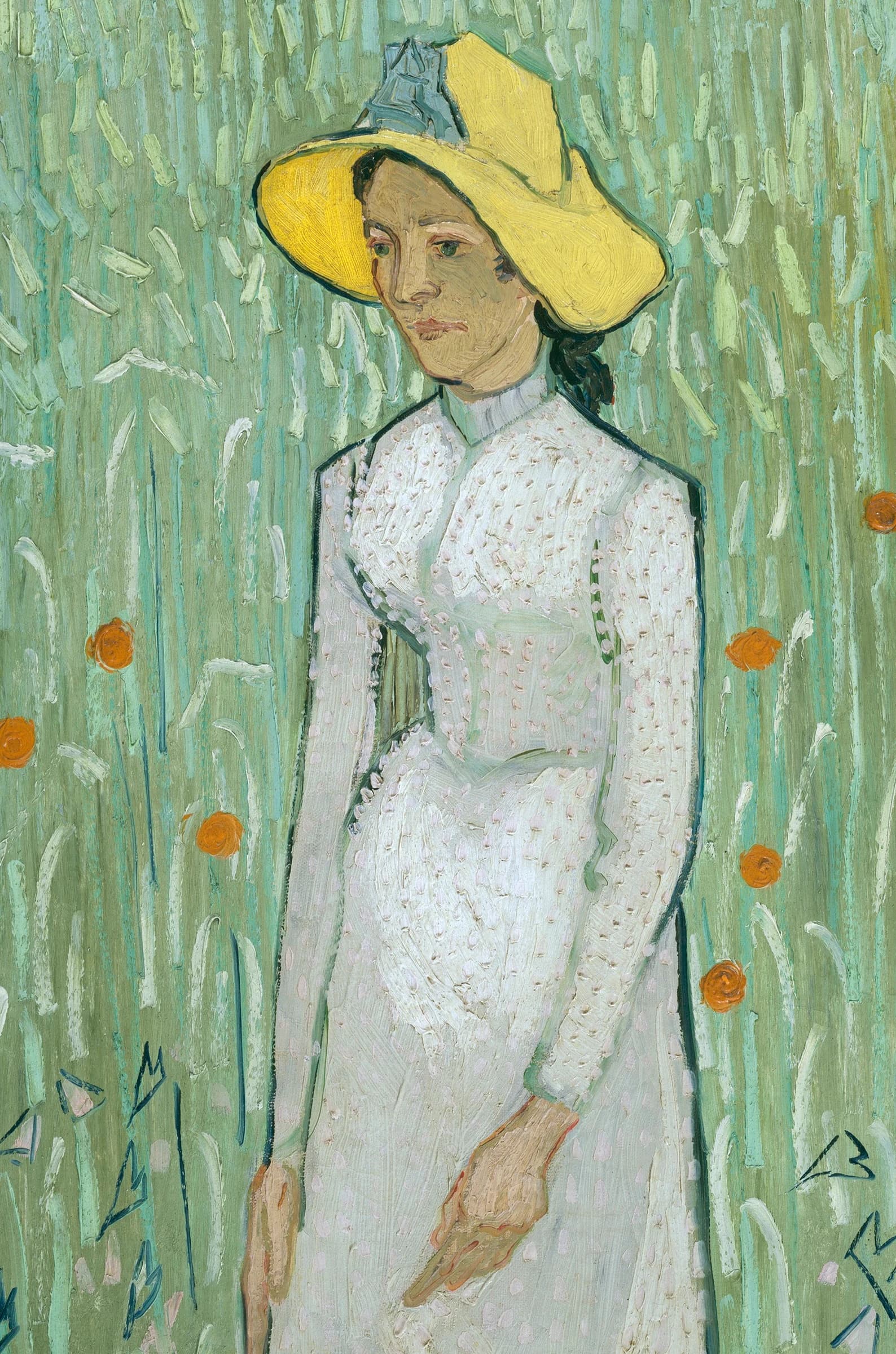 Dame in wit – Vincent van Gogh