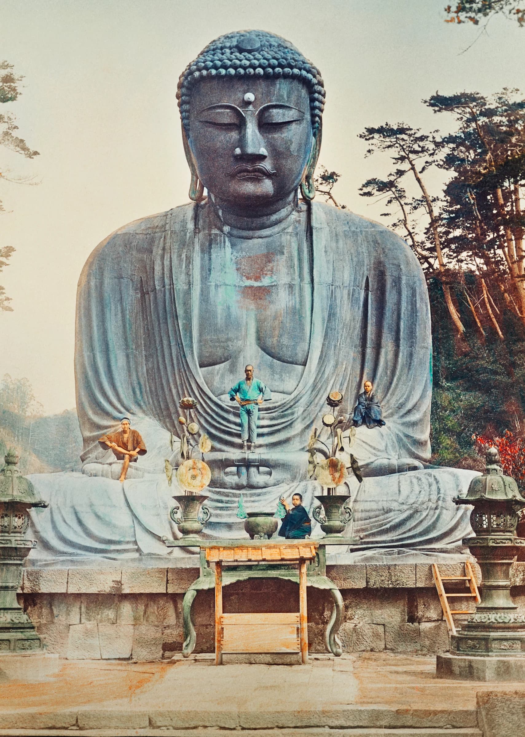De bronzen buddha in Kamakura
