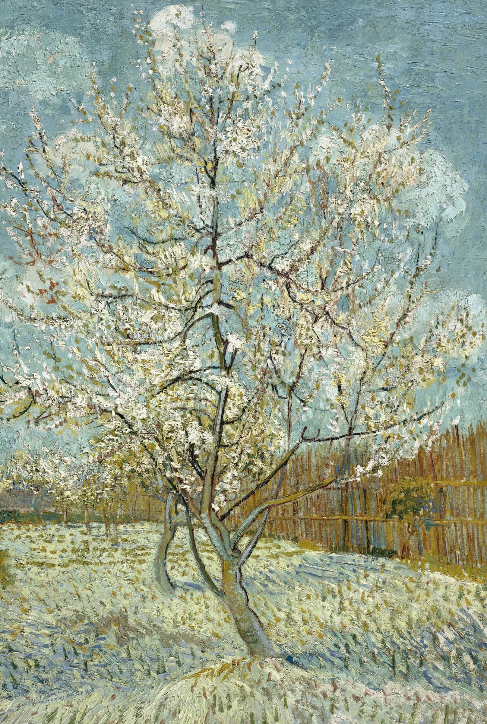 De roze perzikboom – Vincent van Gogh