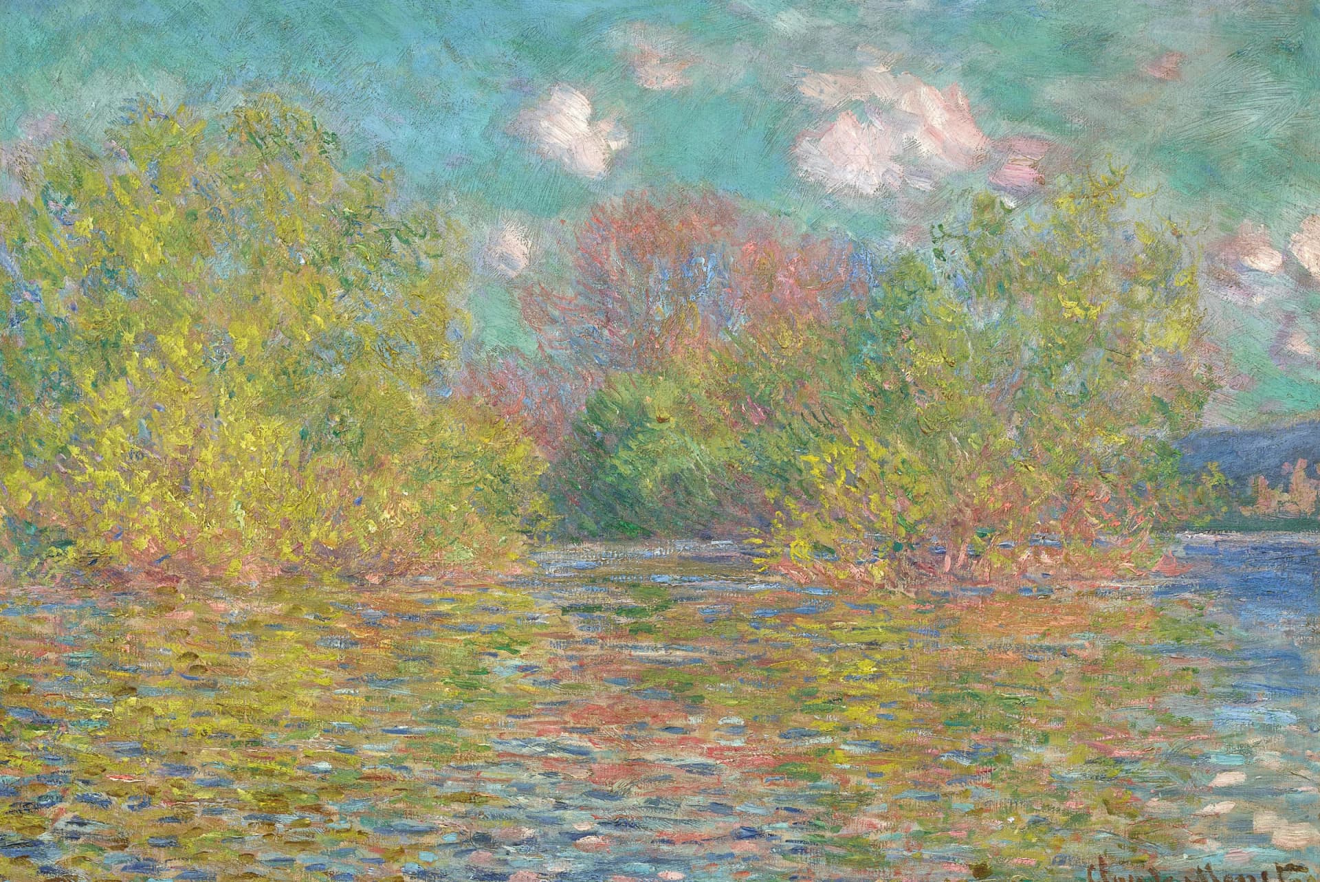 De Seine bij Giverny – Claude Monet
