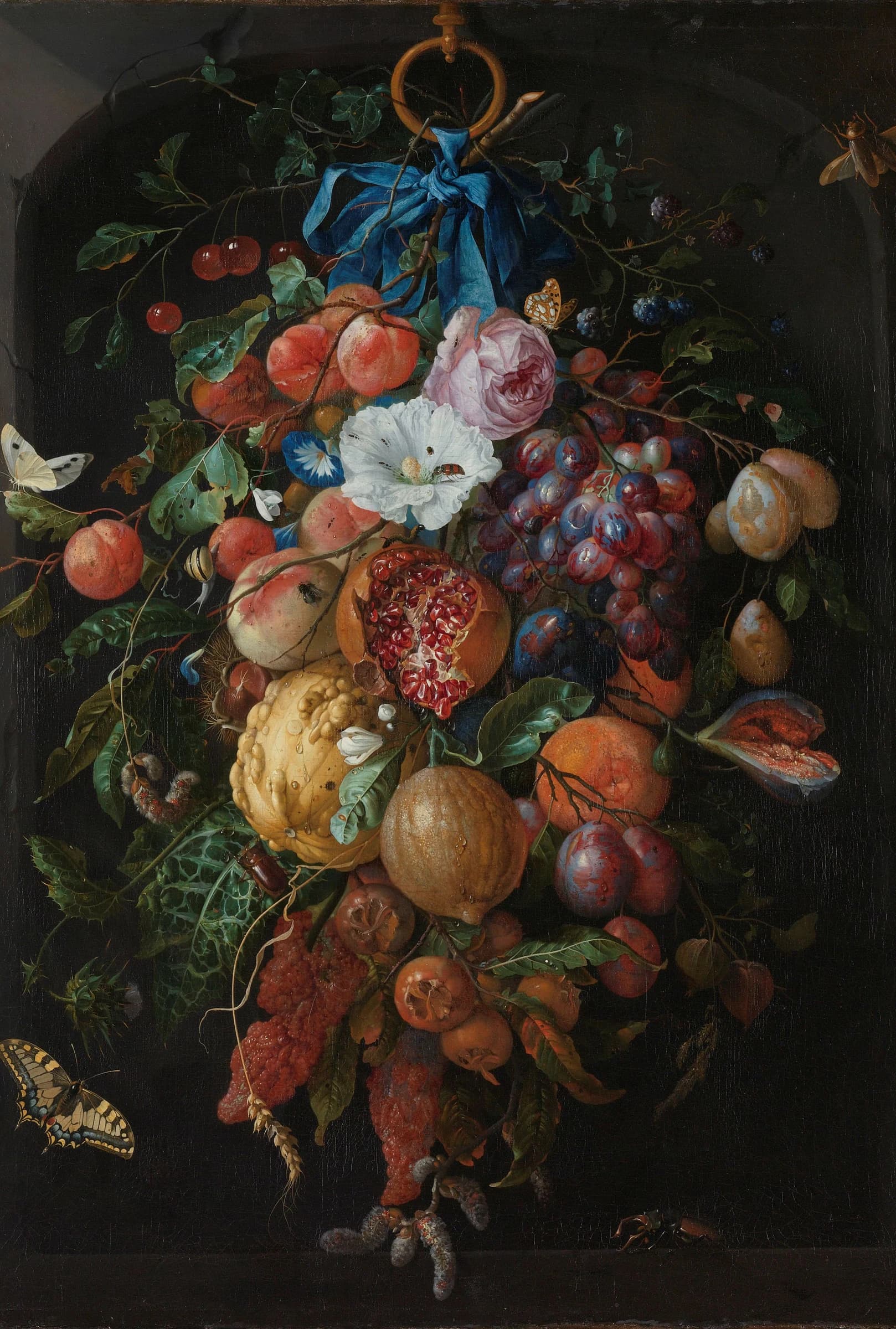 Festoen van vruchten en bloemen – Jan Davidsz. de Heem