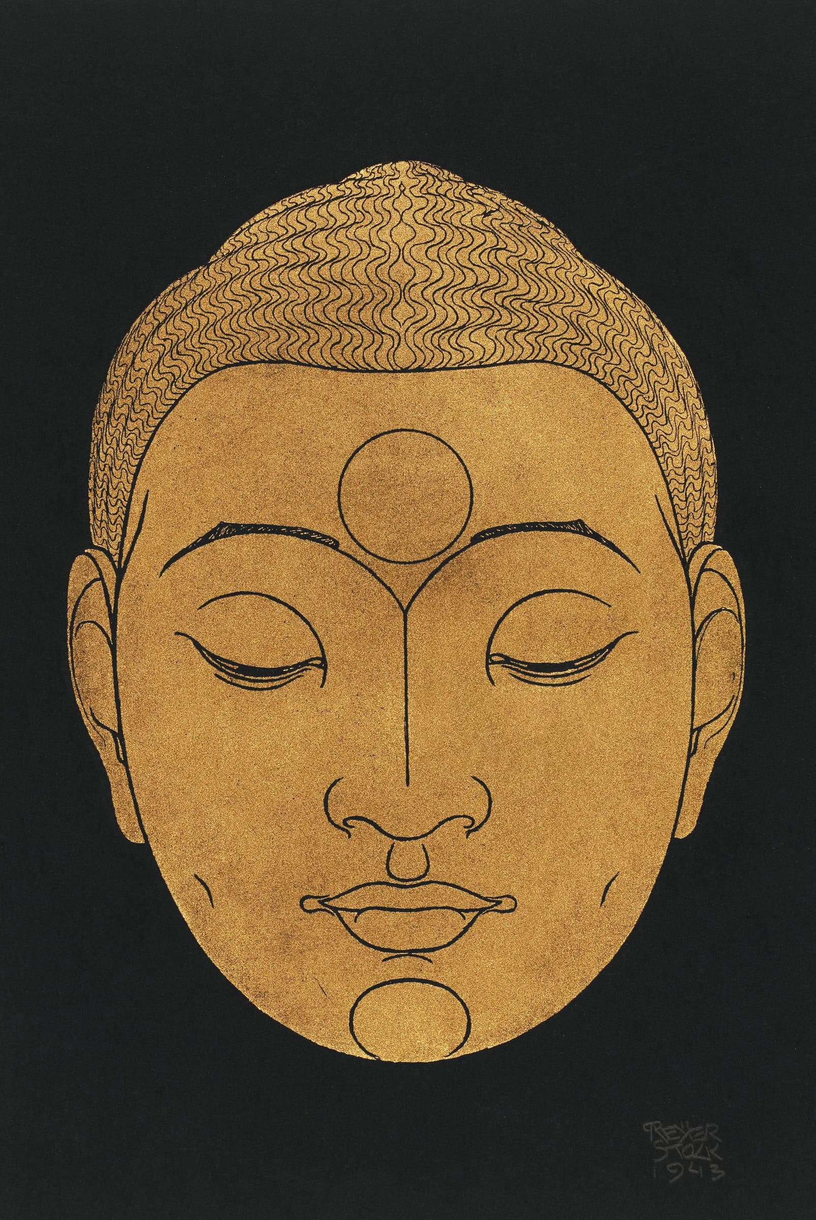 Hoofd van Buddha – Reijer Stolk
