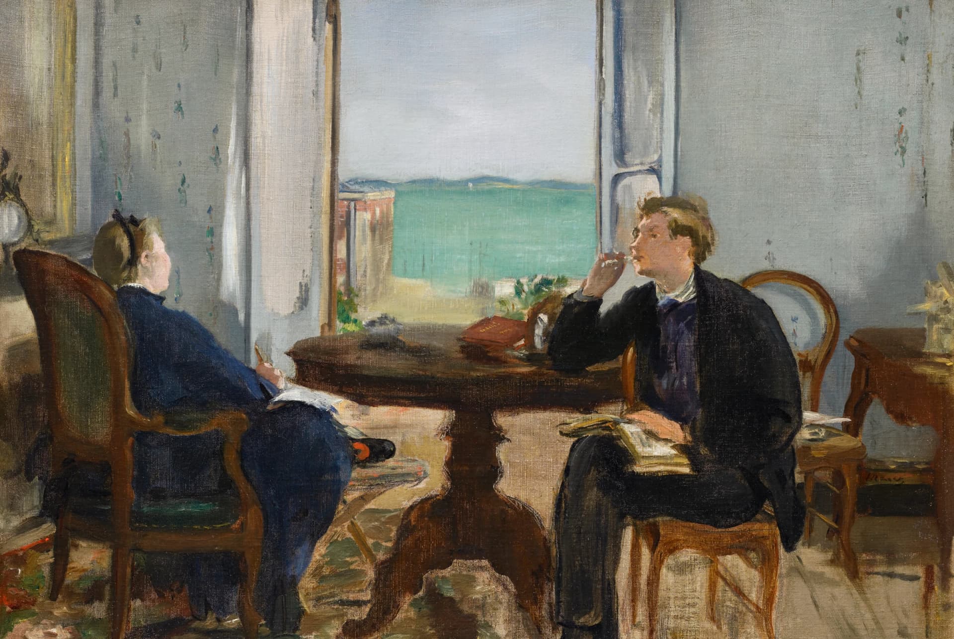Interior at Arachon – Édouard Manet