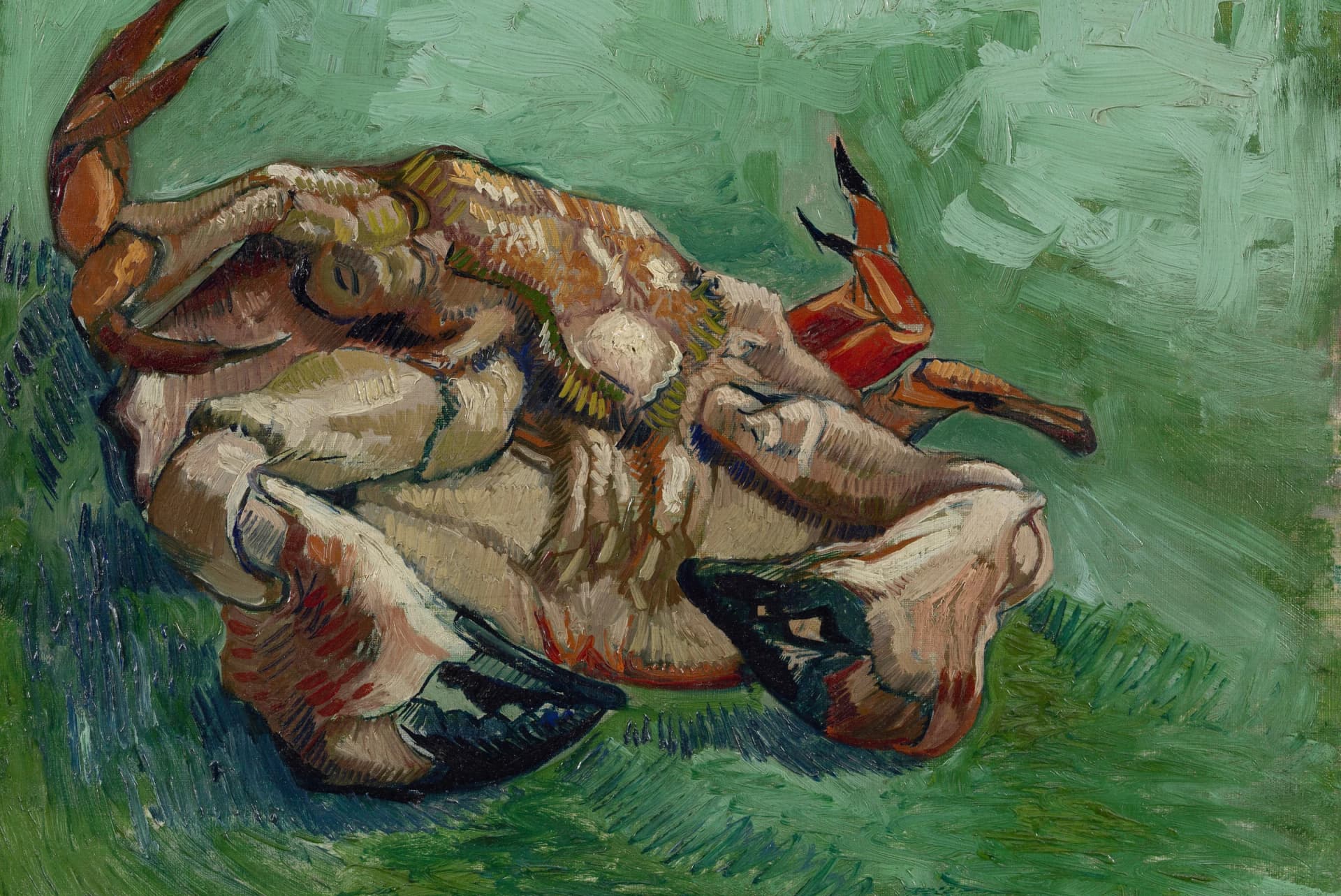 Krab op zijn rug – Vincent van Gogh