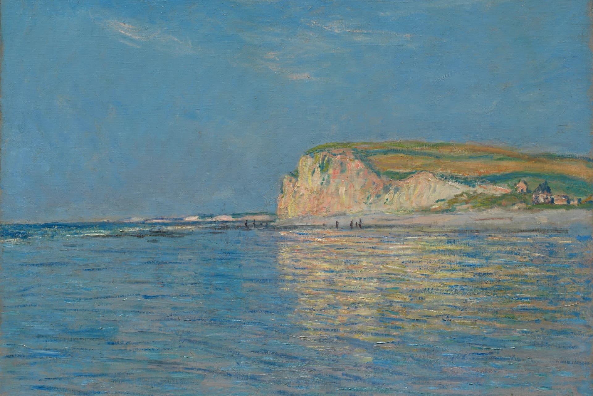 Laag Water bij Pourville, nabij Dieppe – Claude Monet