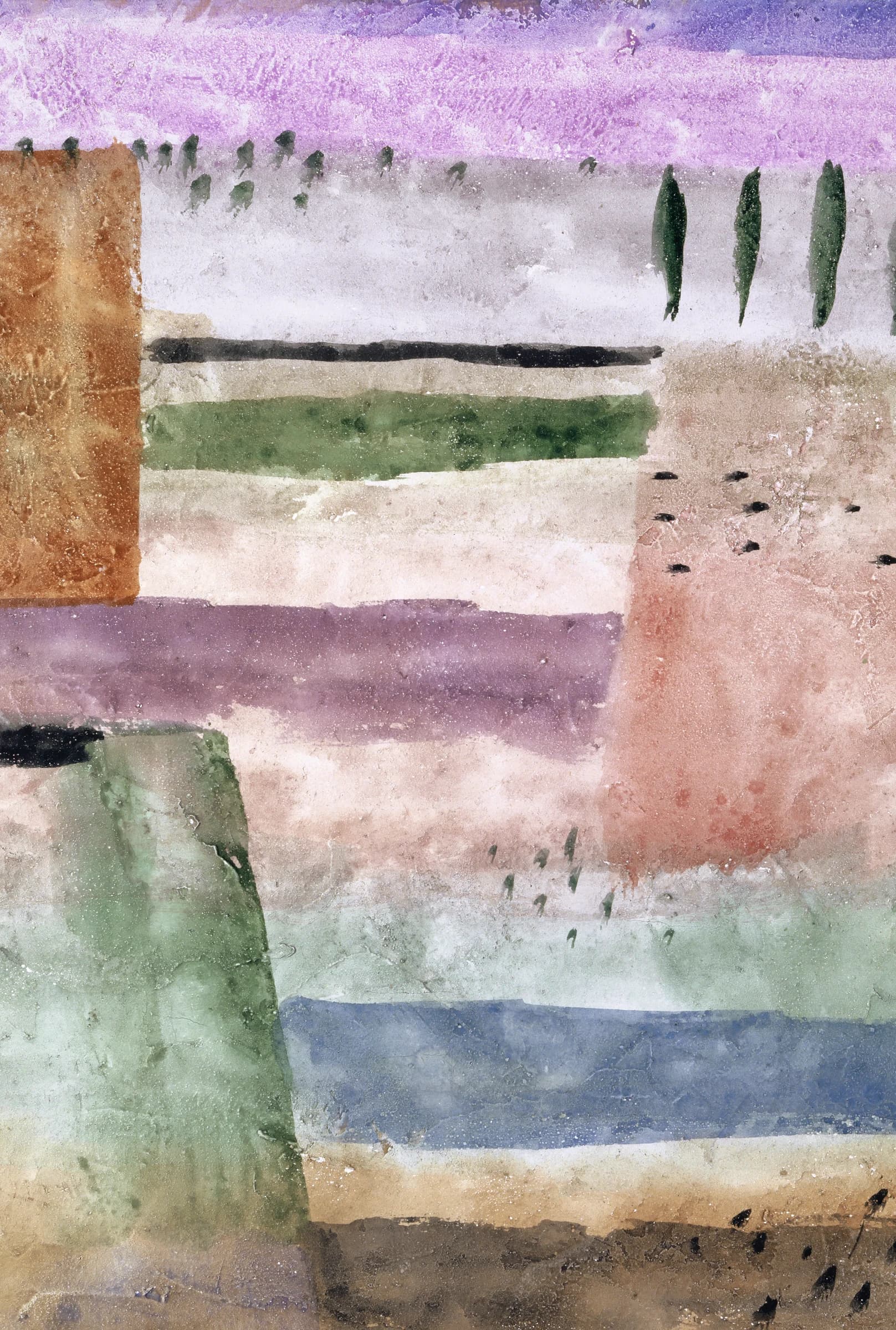 Landschap met populieren – Paul Klee