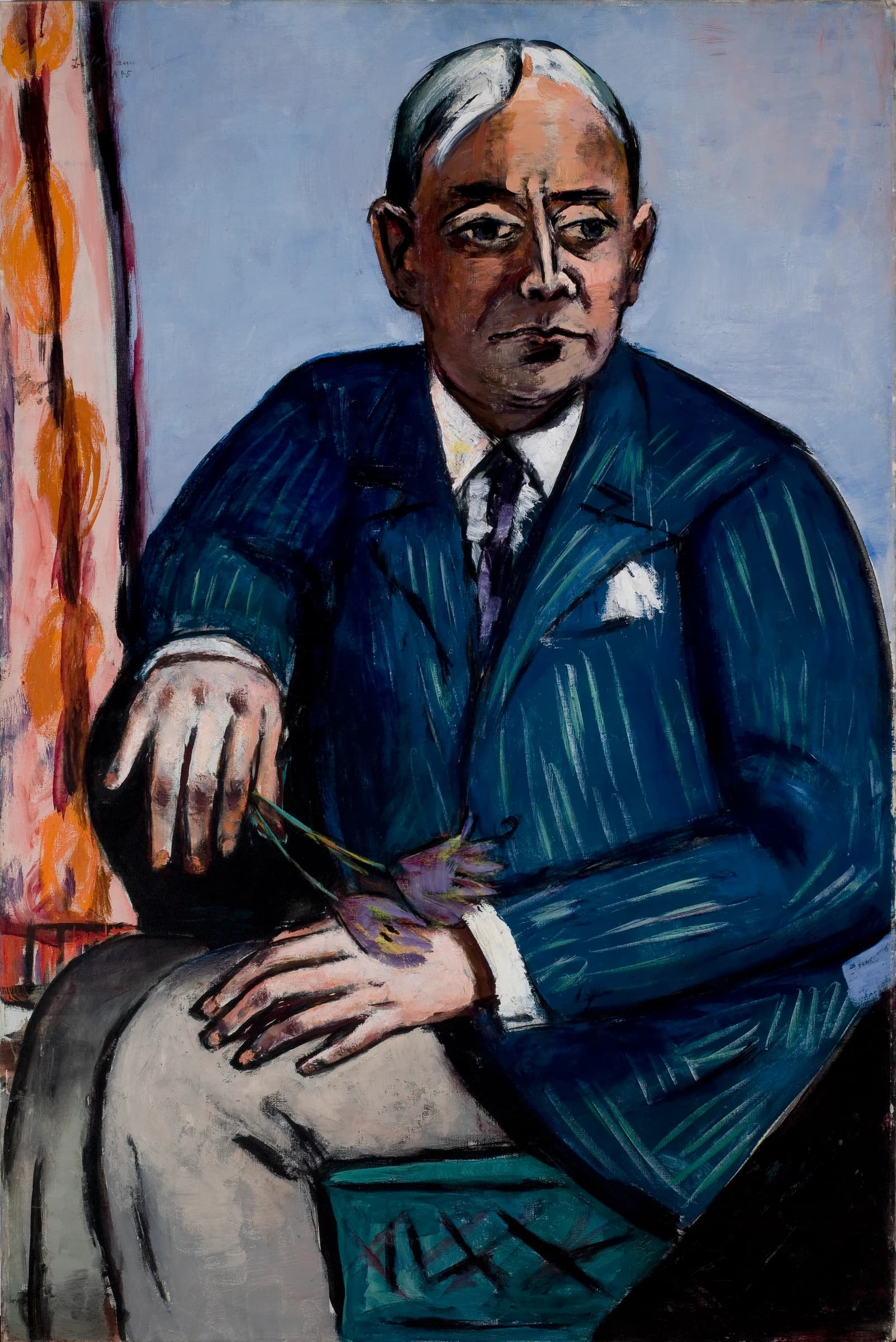 Portret van Ludwig Berger – Max Beckmann