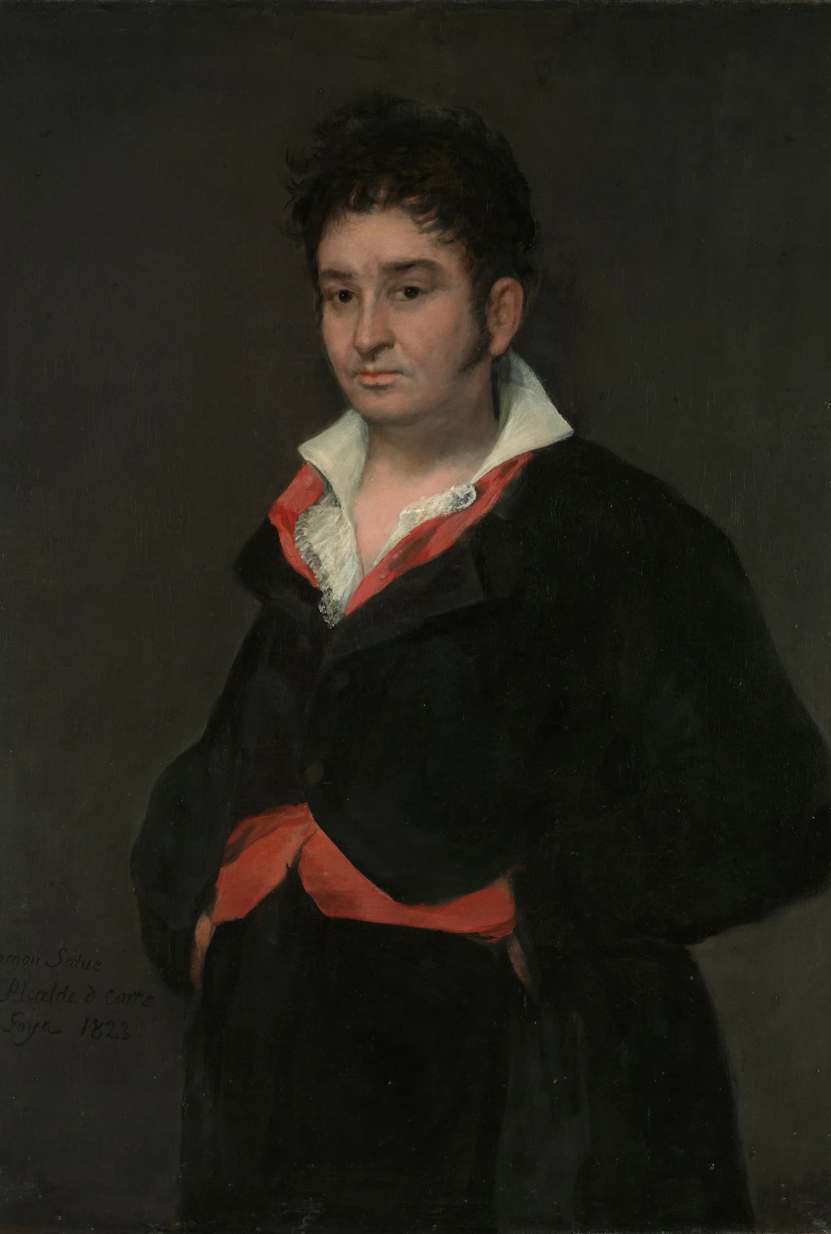 Portret van Don Ramón Satué, Francisco Goya