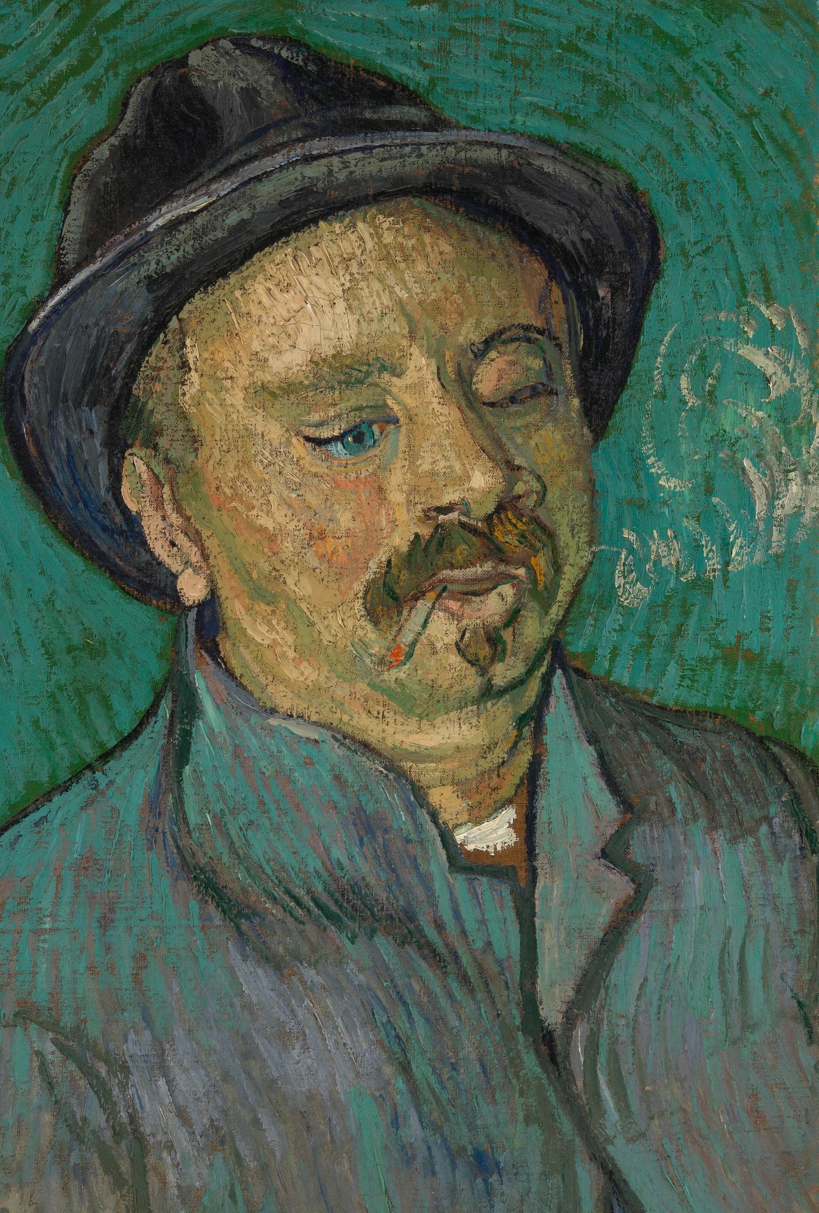 Portret van man met één oog – Vincent van Gogh