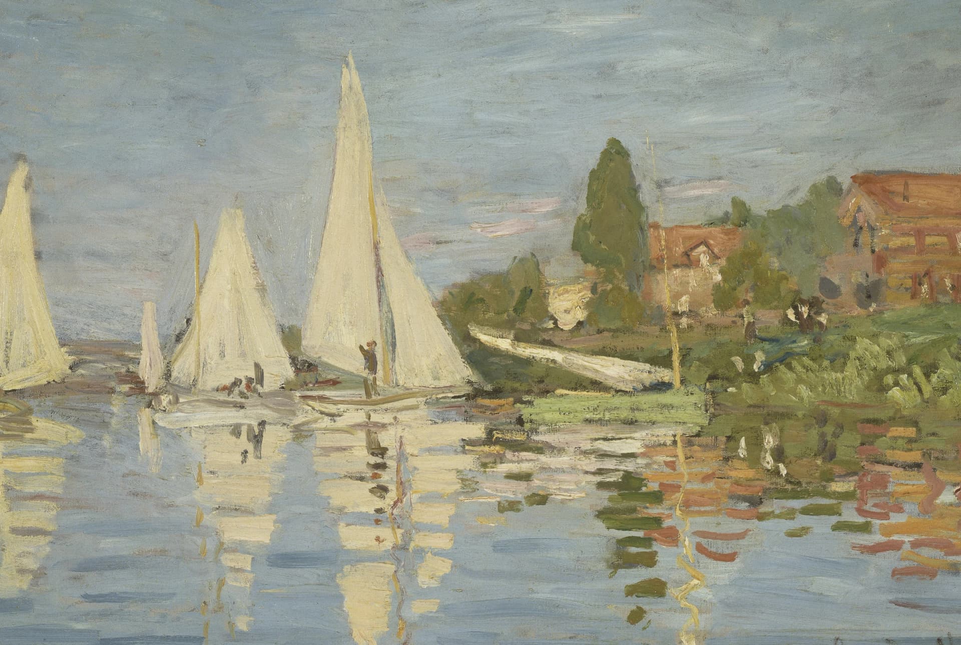 Regattas at Argenteuil – Claude Monet