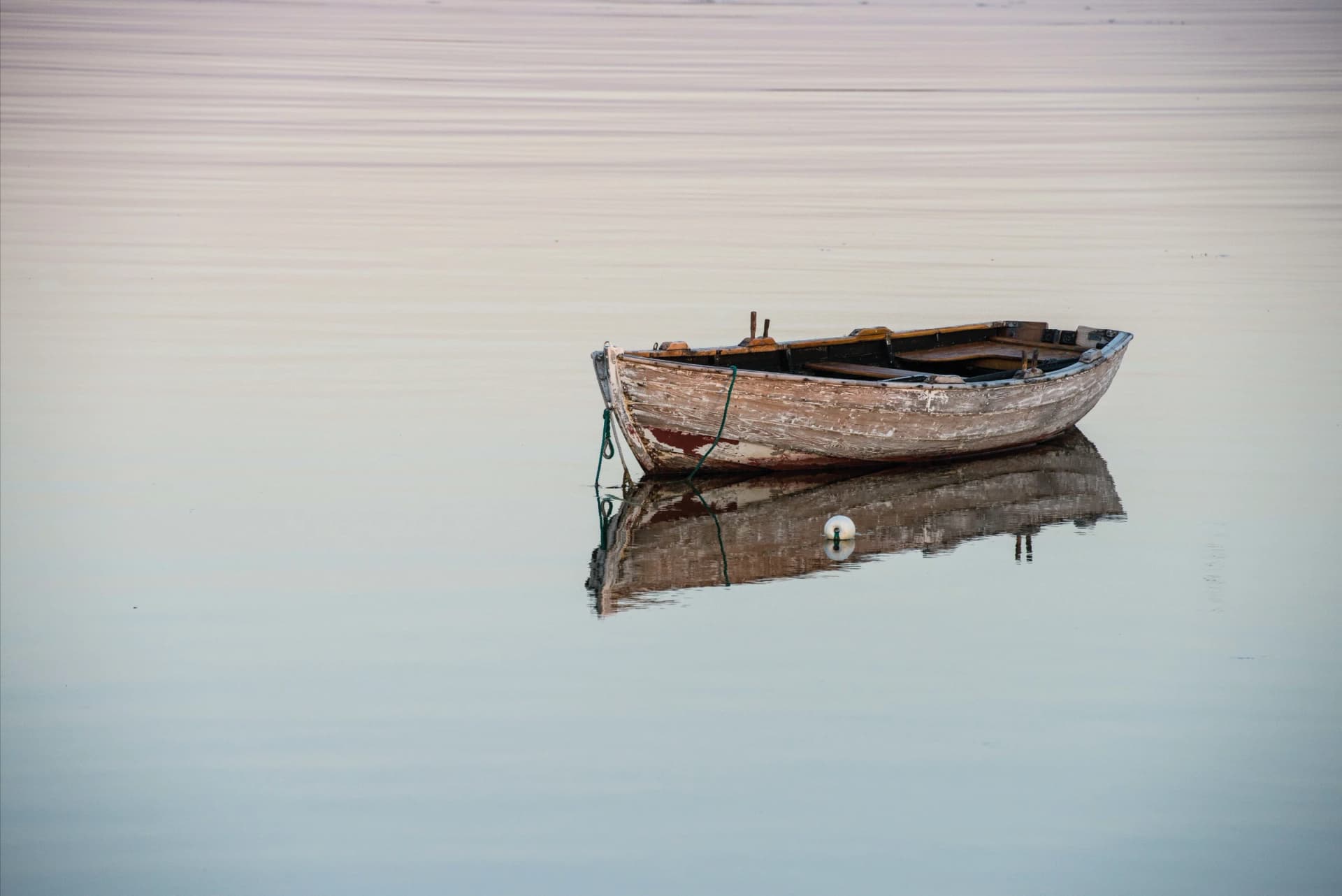 Stille Boot op het Meer