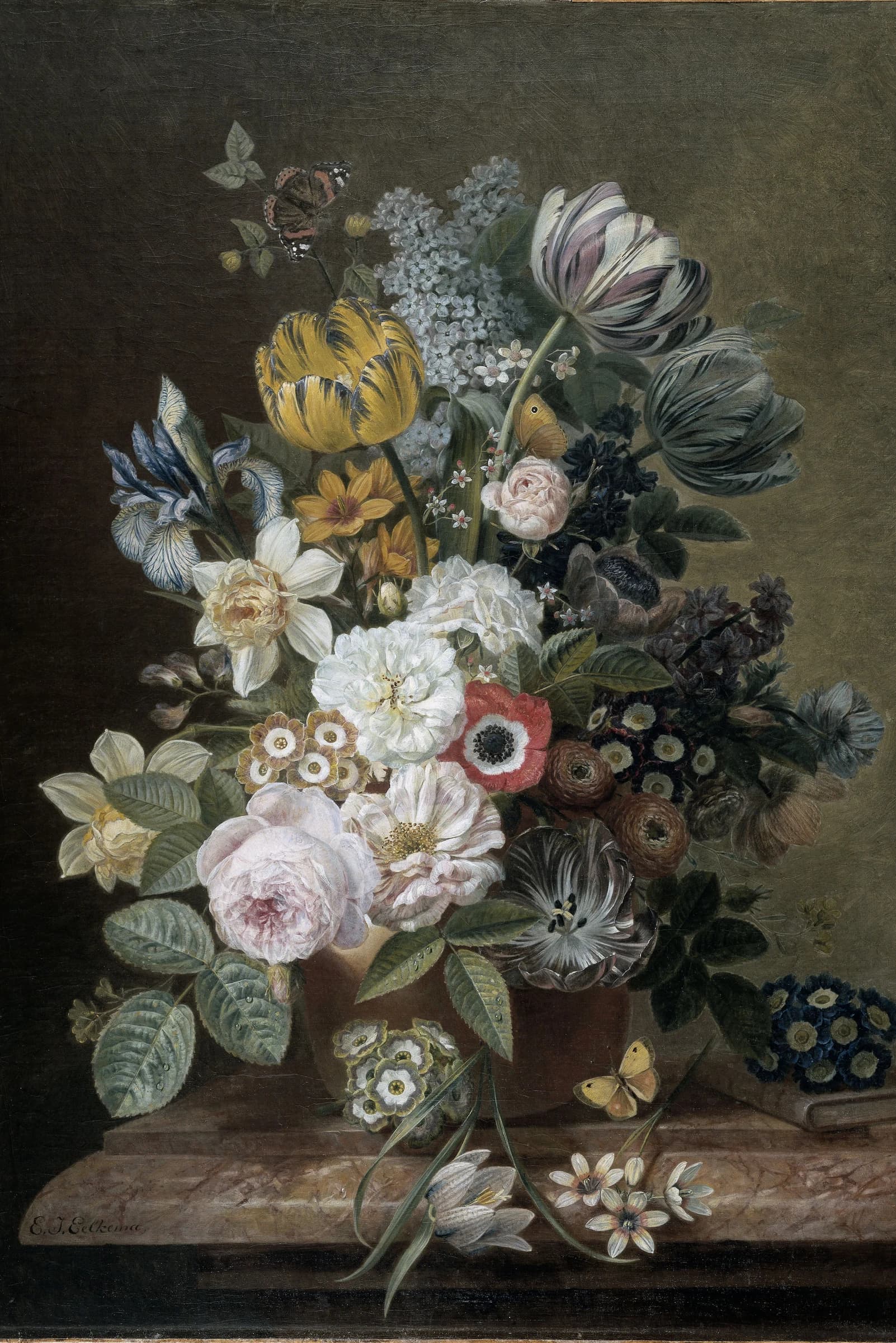 Stilleven met bloemen – Eelke Jelles Eelkema