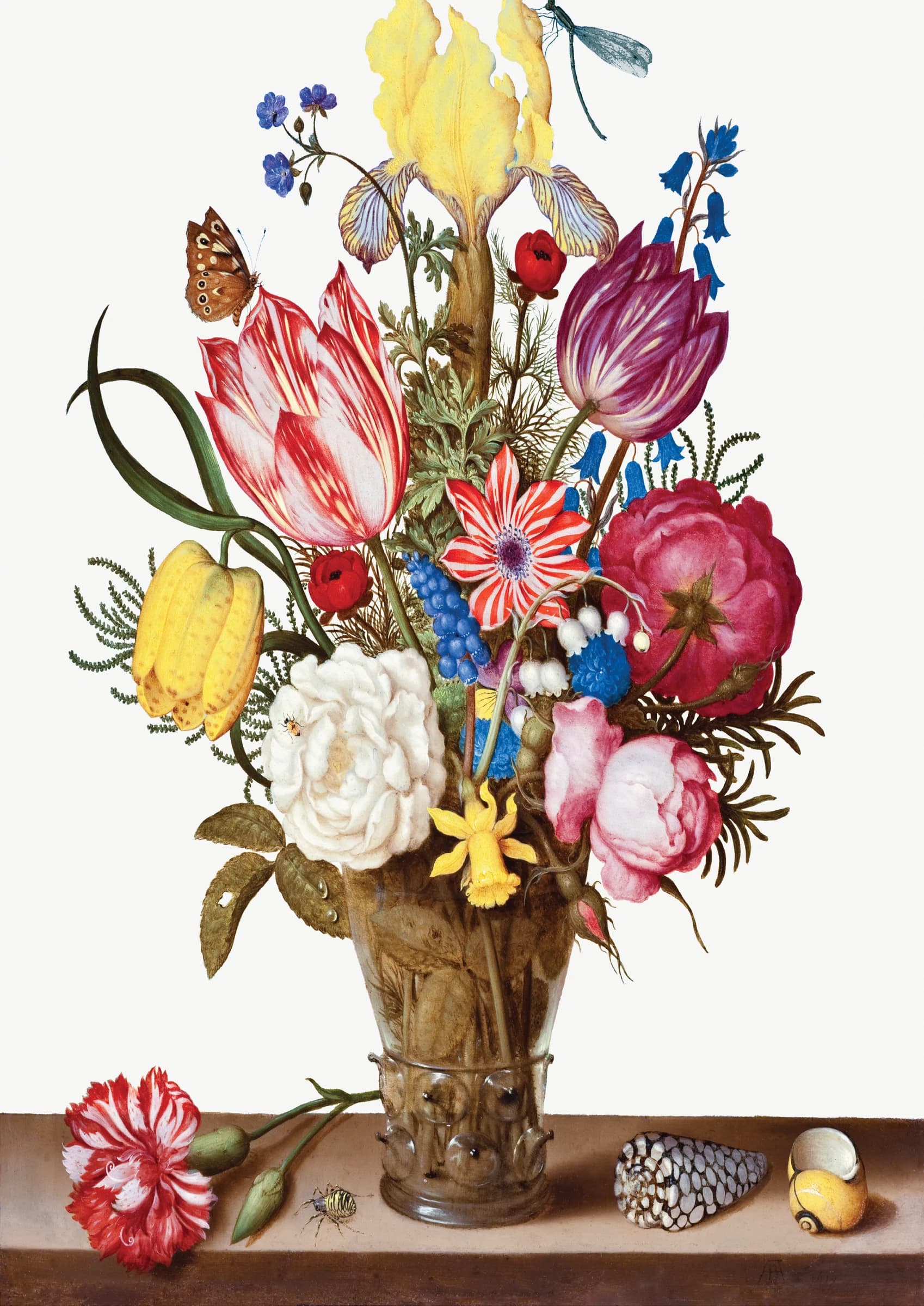 Vintage Bloemen illustratie – Ambrosius Bosschaert