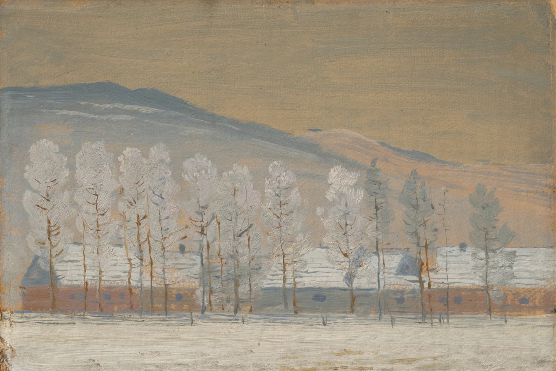 Winterlandschap bij Ždiar – Ferdinand Katona