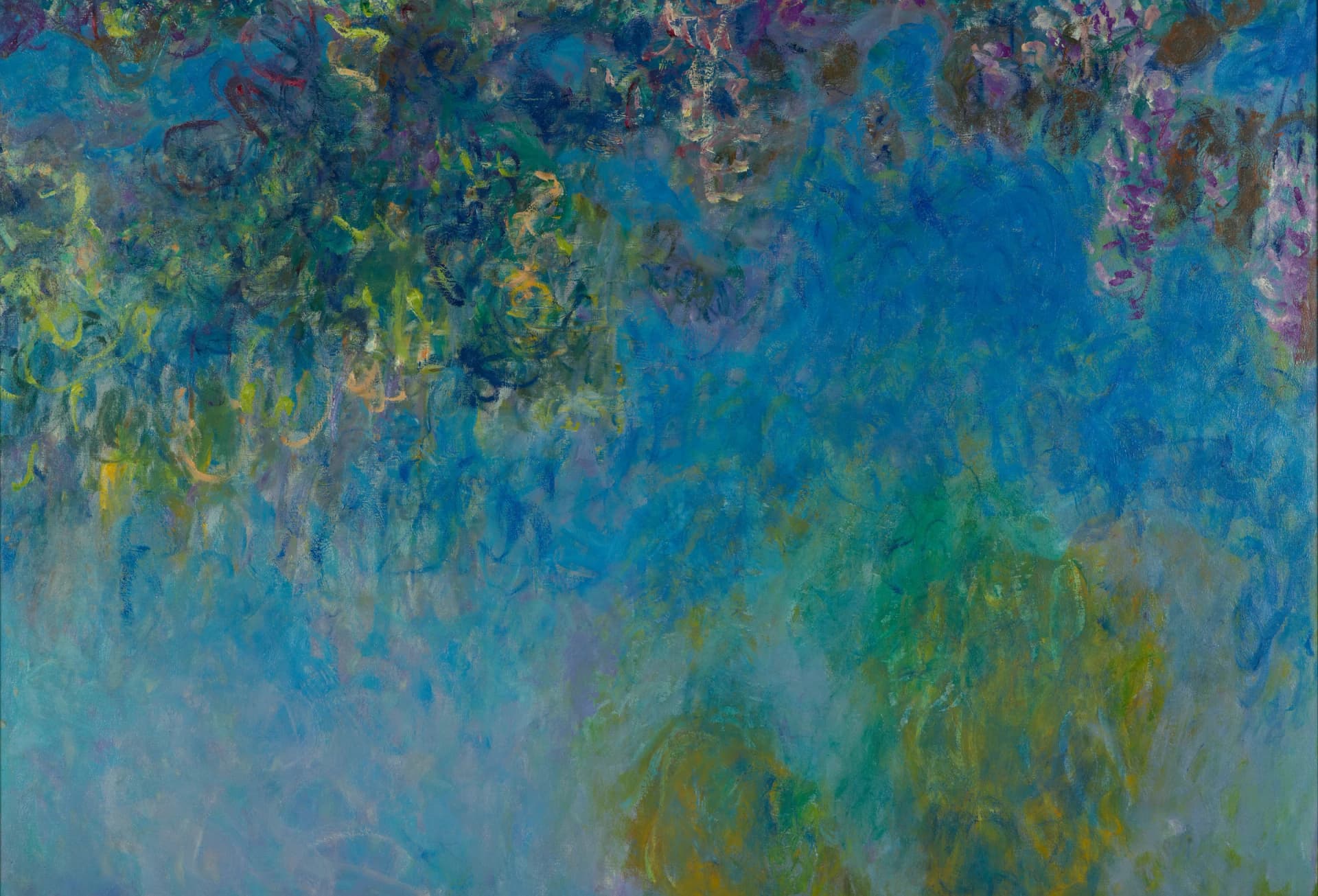 Wisteria (1925) – Claude Monet
