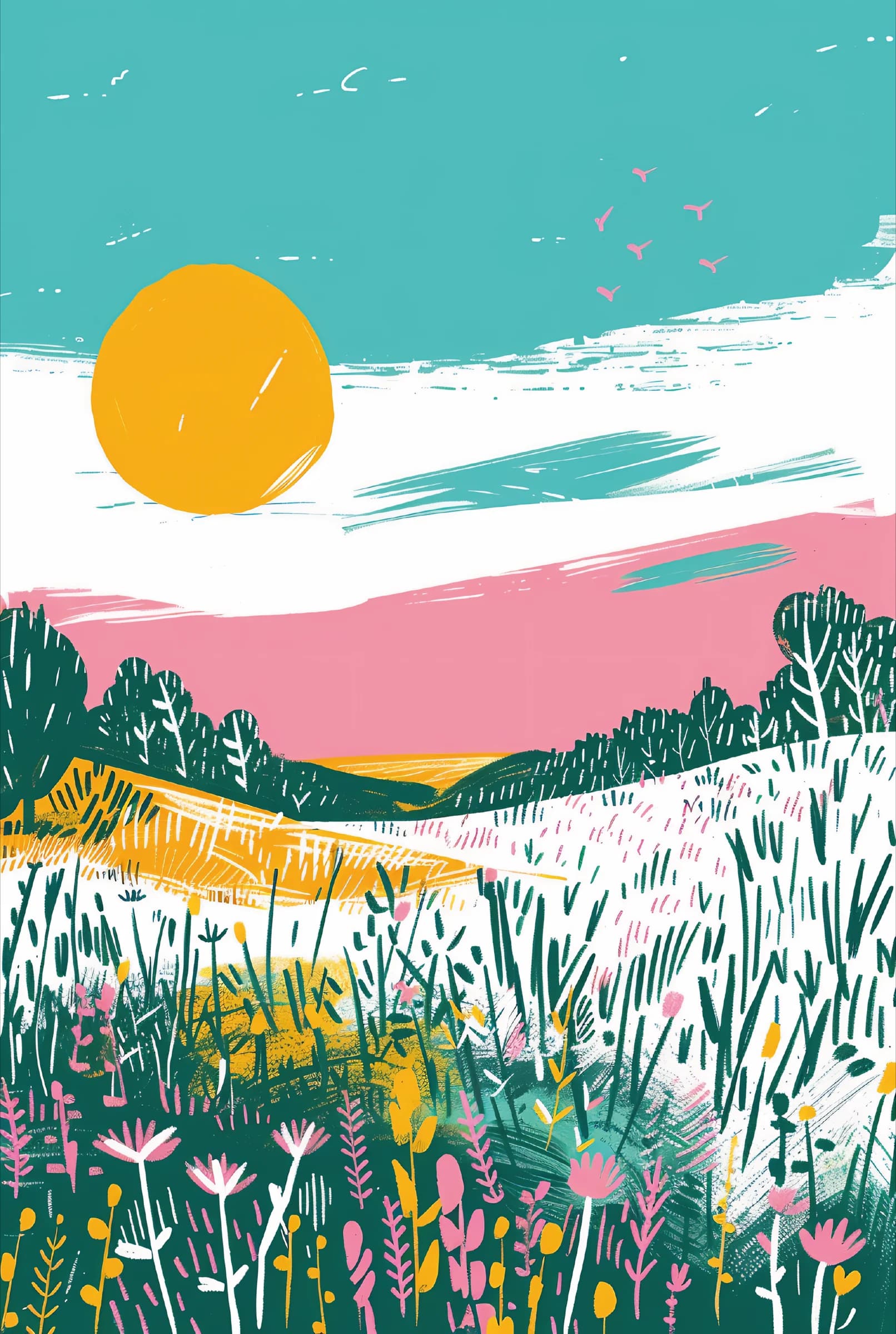 Zomers Panorama