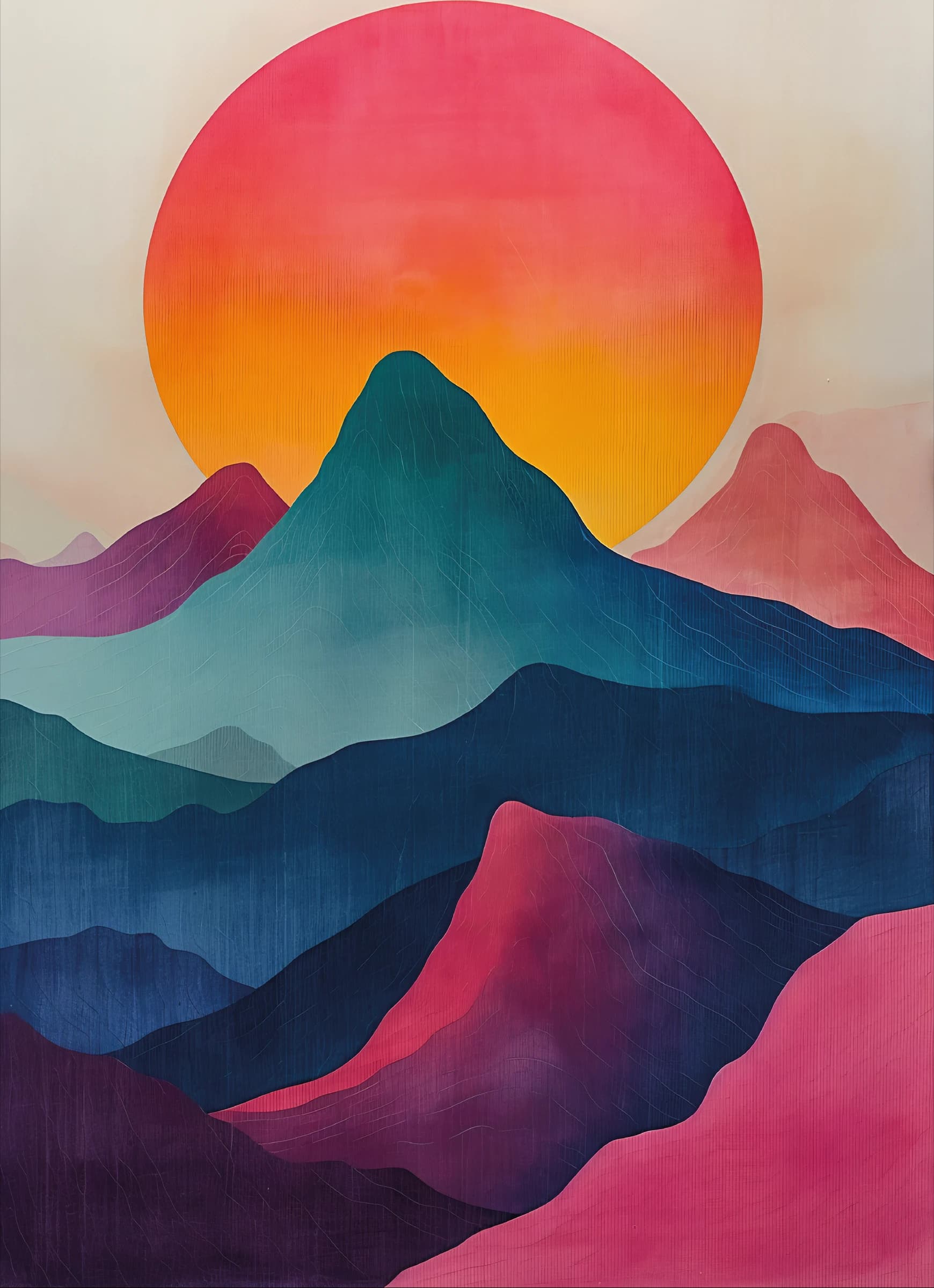 Zonsondergang in Kleur