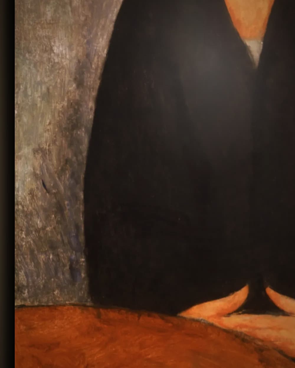 Materiaal en afwerking van Portret van een Poolse vrouw in het wisselframe