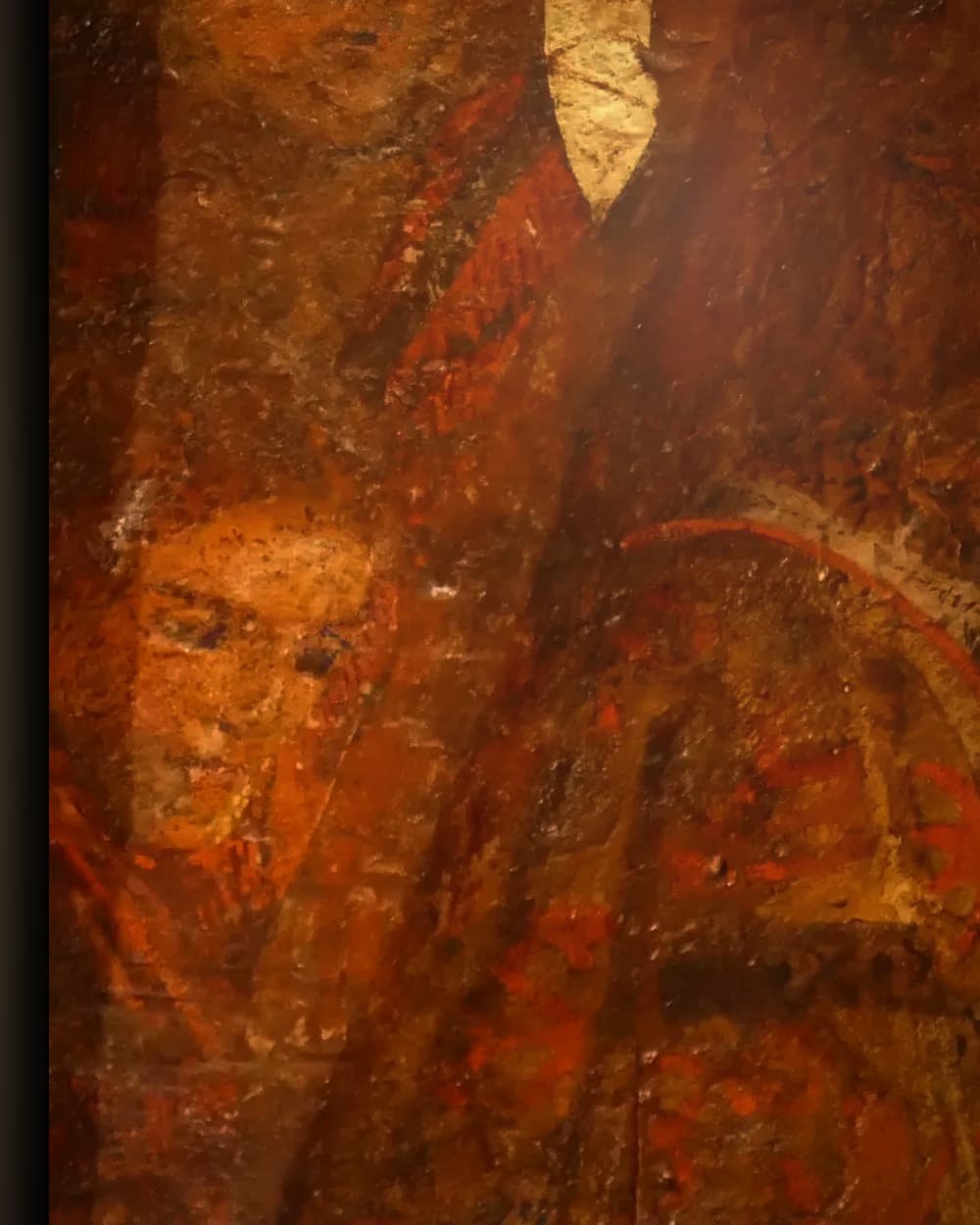 Materiaal en afwerking van Jane Burden in het wisselframe