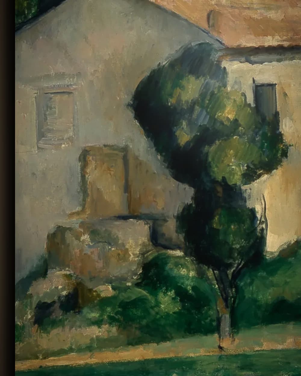 Materiaal en afwerking van Huis in de Provence in het wisselframe