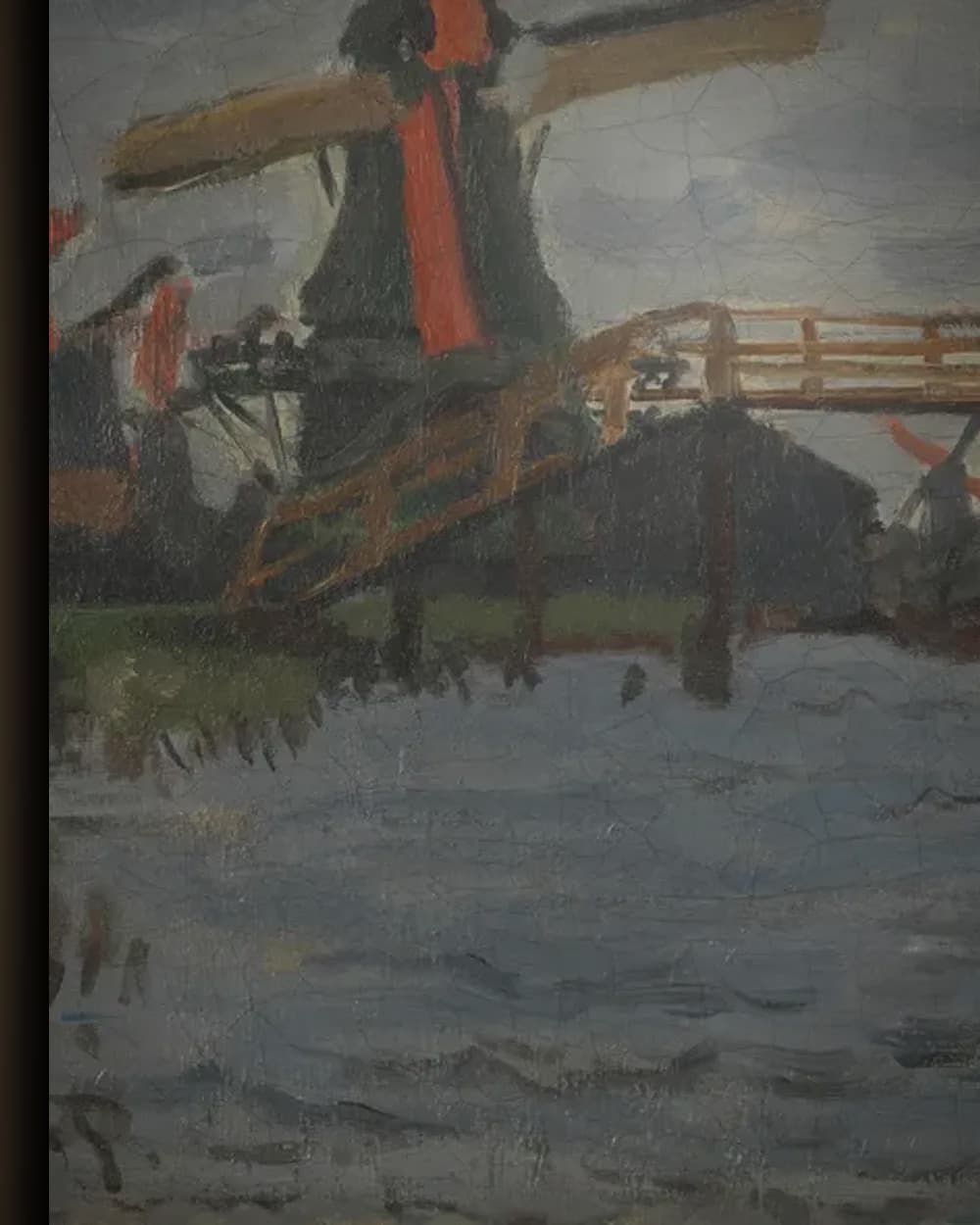 Materiaal en afwerking van Molens bij Zaandam in het wisselframe