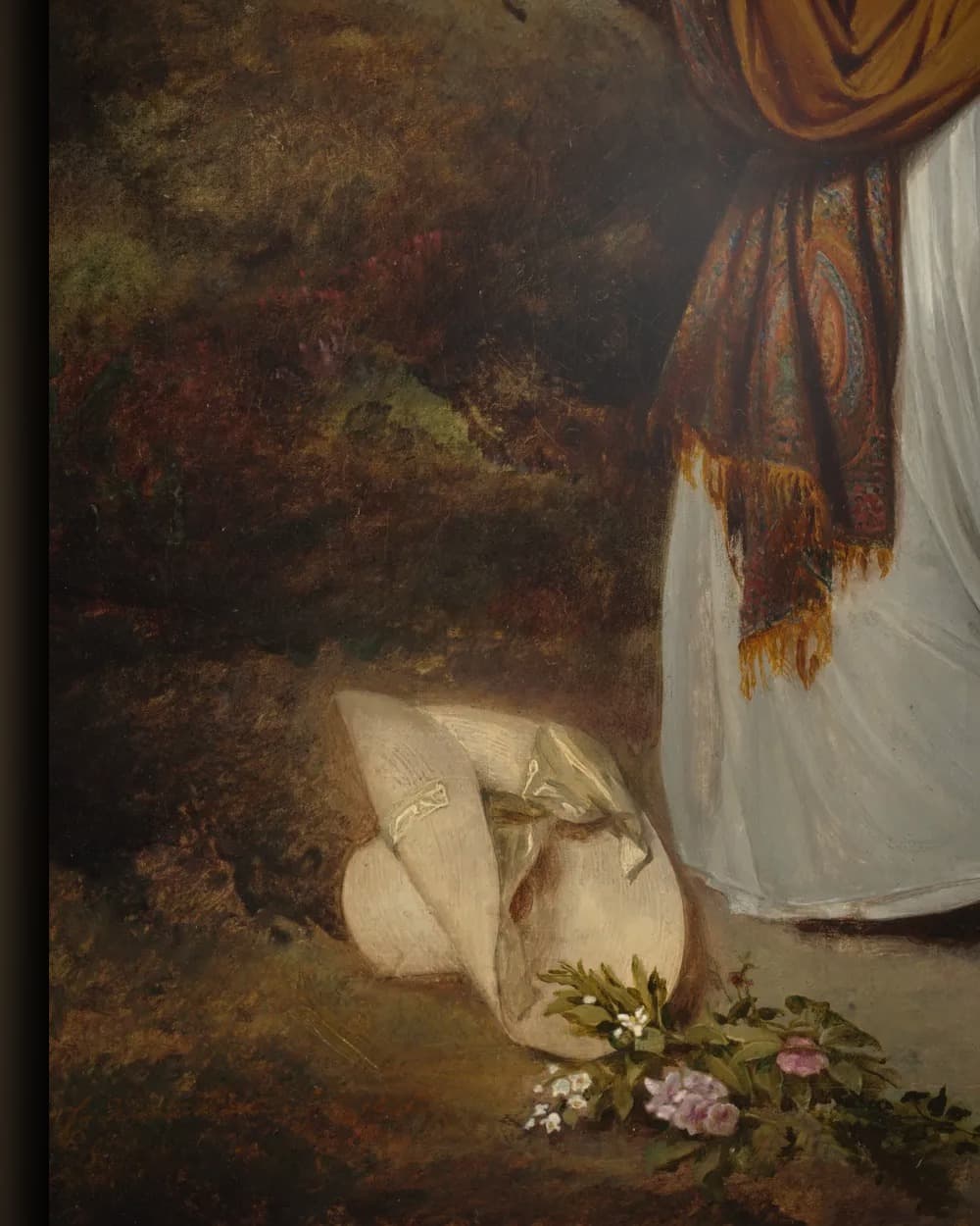 Materiaal en afwerking van Sophie Guillemette, groothertogin van Baden (1801-1865) in het wisselframe