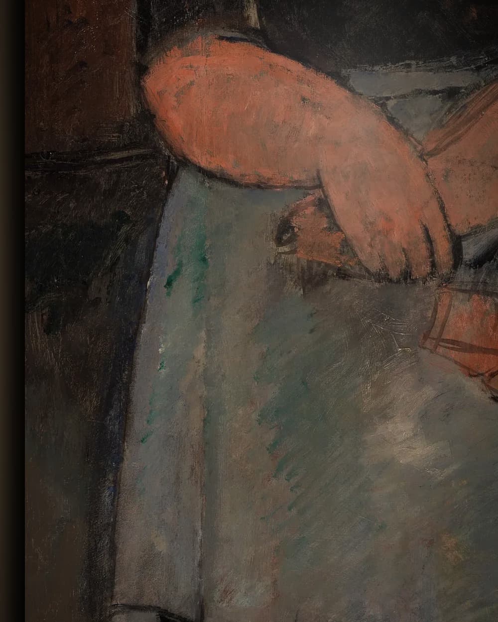 Materiaal en afwerking van De mooie huisvrouw in het wisselframe