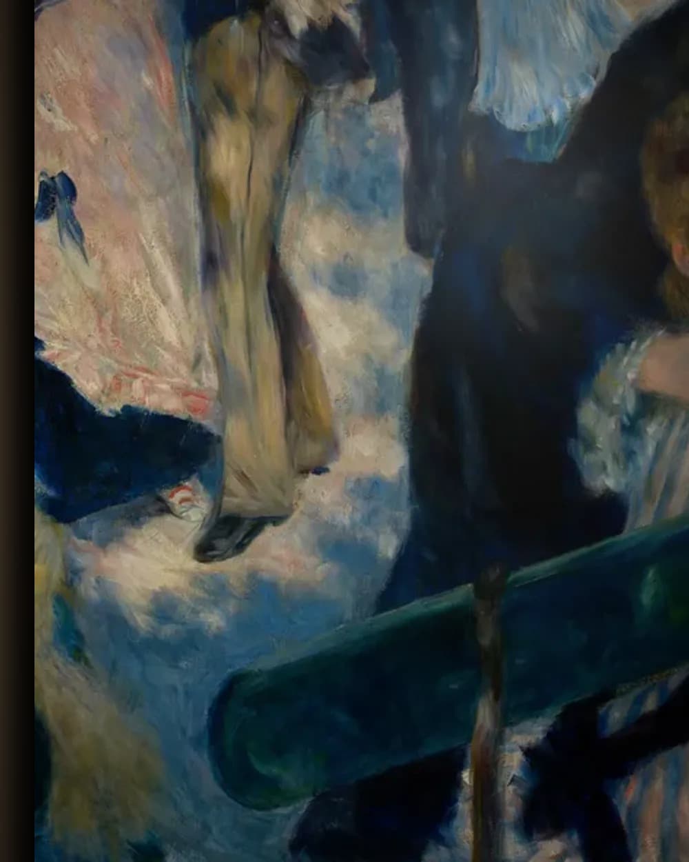Materiaal en afwerking van Bal du moulin de la Galette in het wisselframe