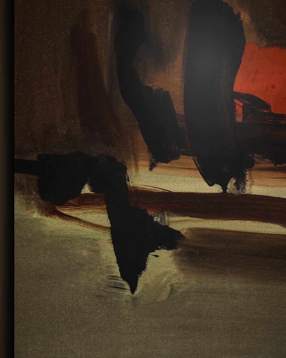 Materiaal en afwerking van Dynamische Abstractie in het wisselframe