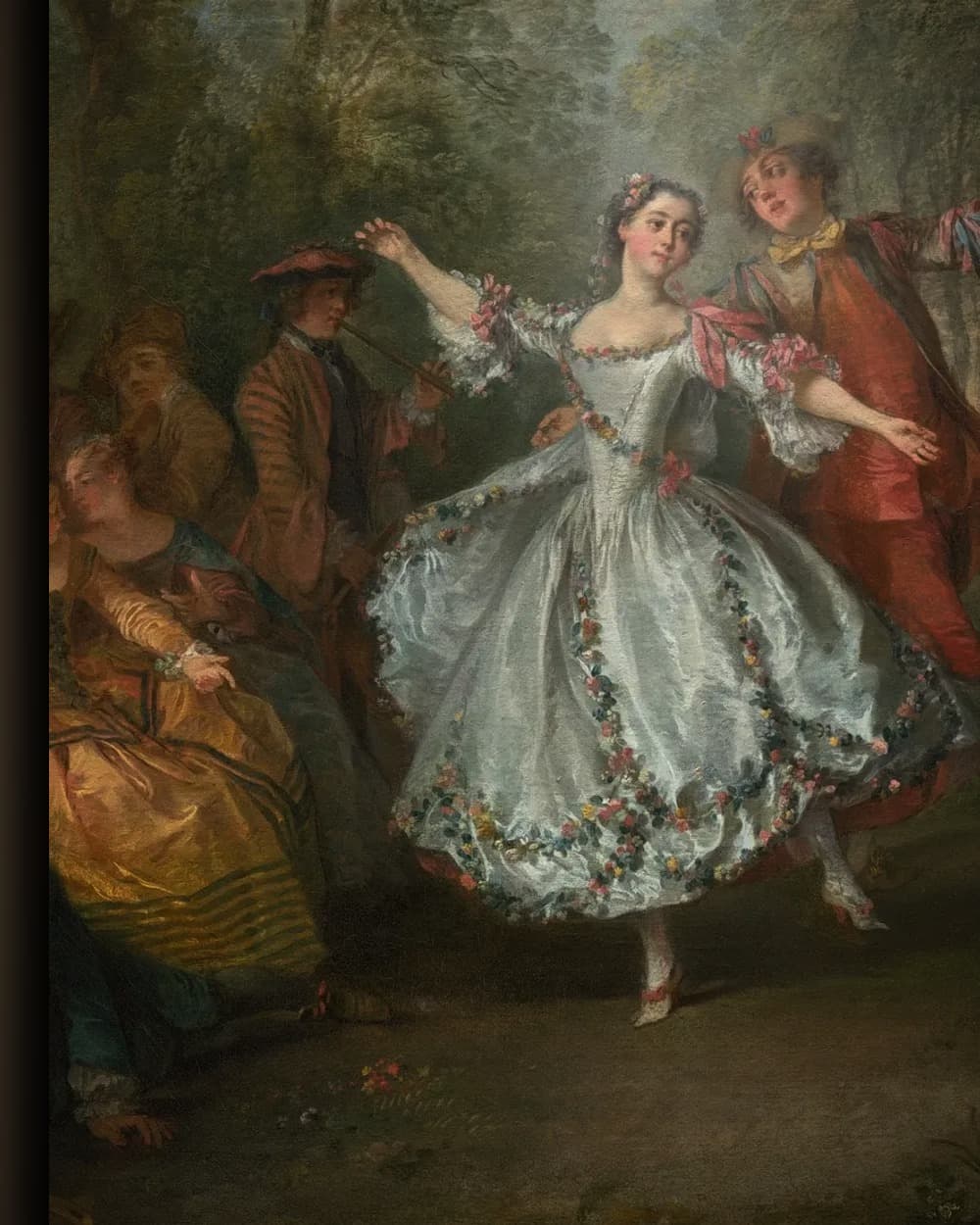 Materiaal en afwerking van La Camargo Dancing in het wisselframe