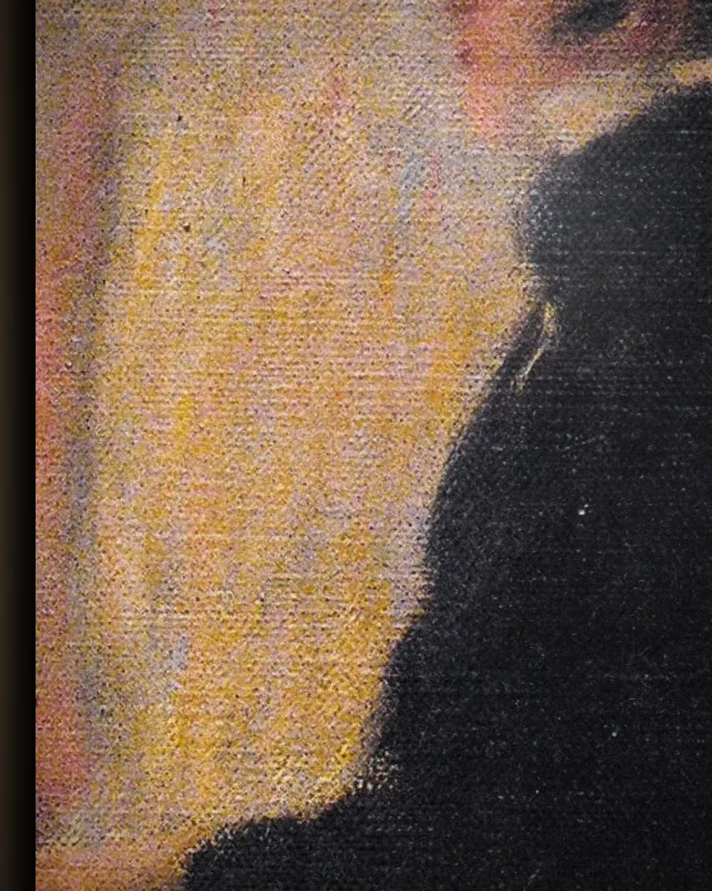 Materiaal en afwerking van Schubert aan de piano in het wisselframe