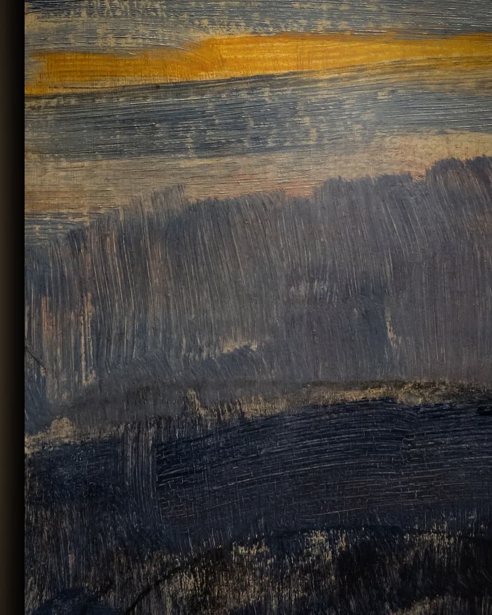 Materiaal en afwerking van Molen bij Domburg in het wisselframe