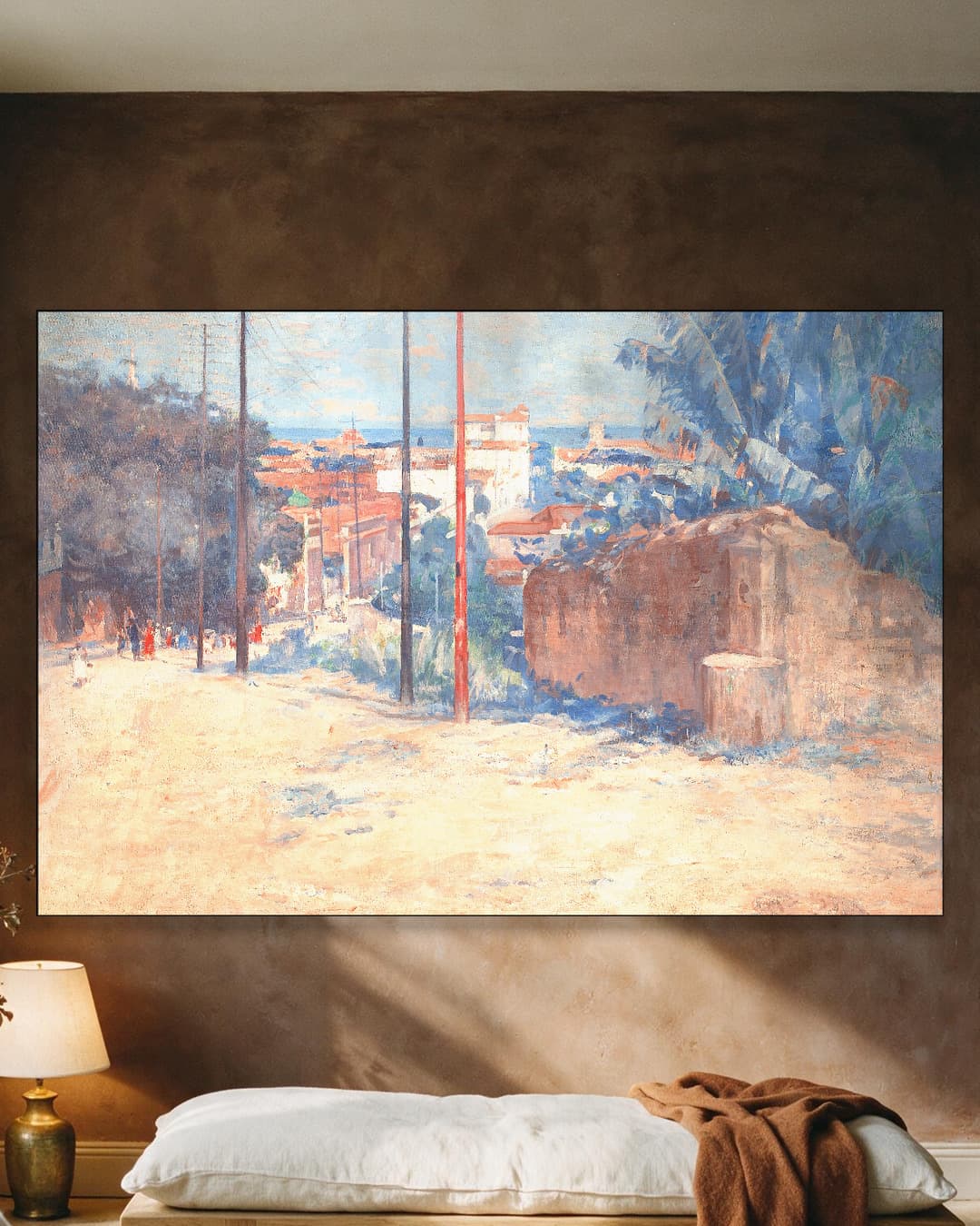 De helling van Tabajaras aan de muur, kamer