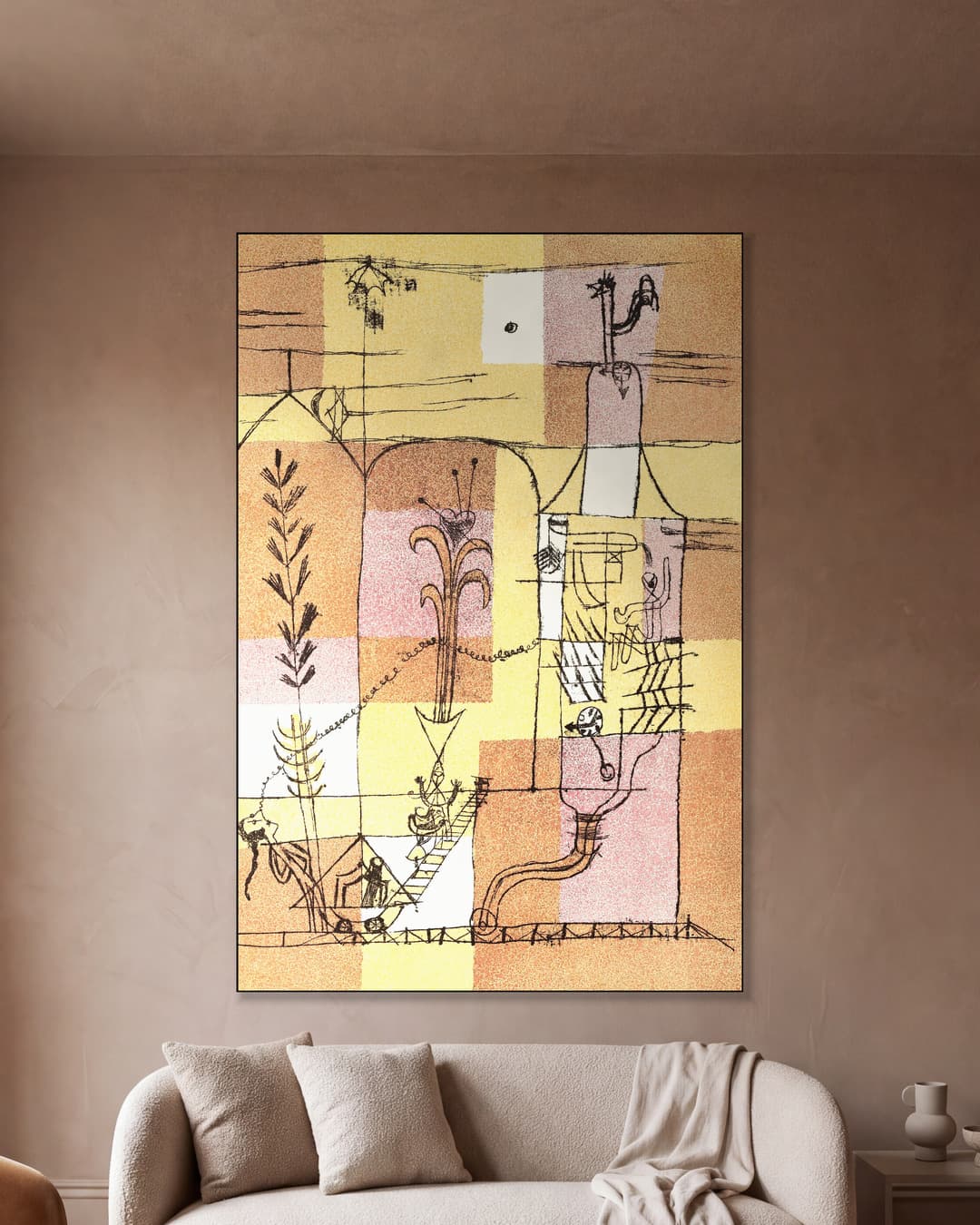 In de geest van Hoffmann aan de muur, kamer