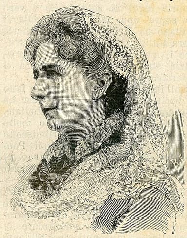 Portret van Antonietta Brandeis