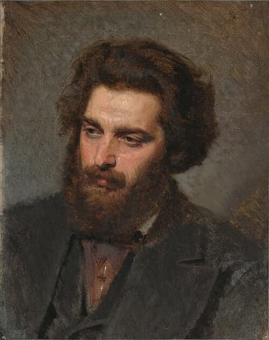 Portret van Arkhip Kuindzhi