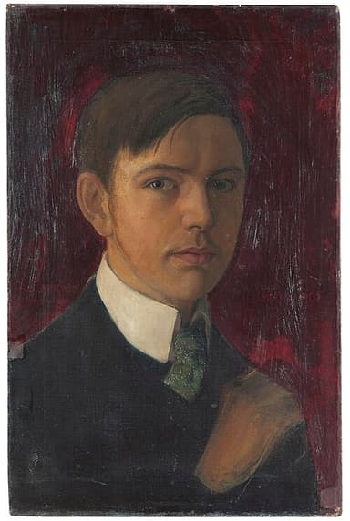 Portret van August Macke